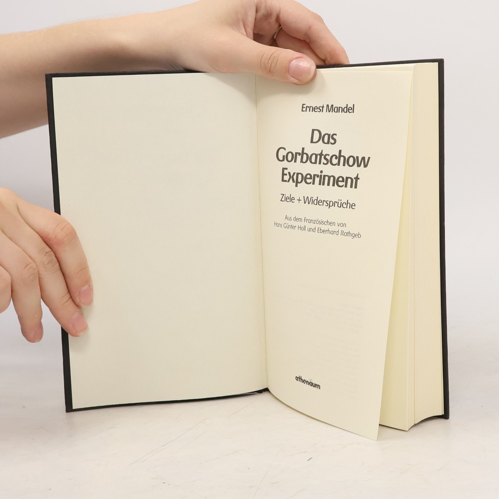 Ernest Mandel Das Gorbatschow-Experiment