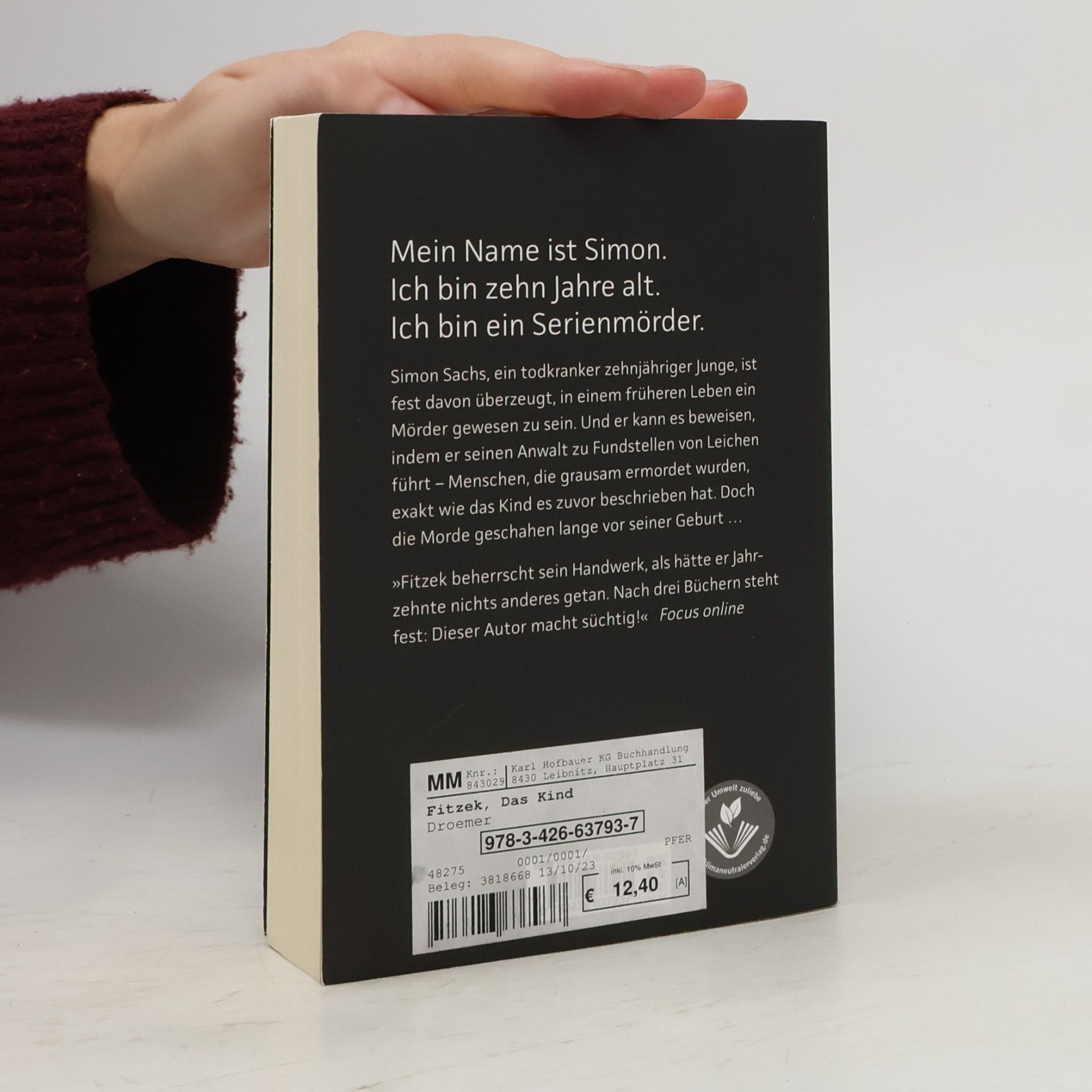 Sebastian Fitzek Das Kind