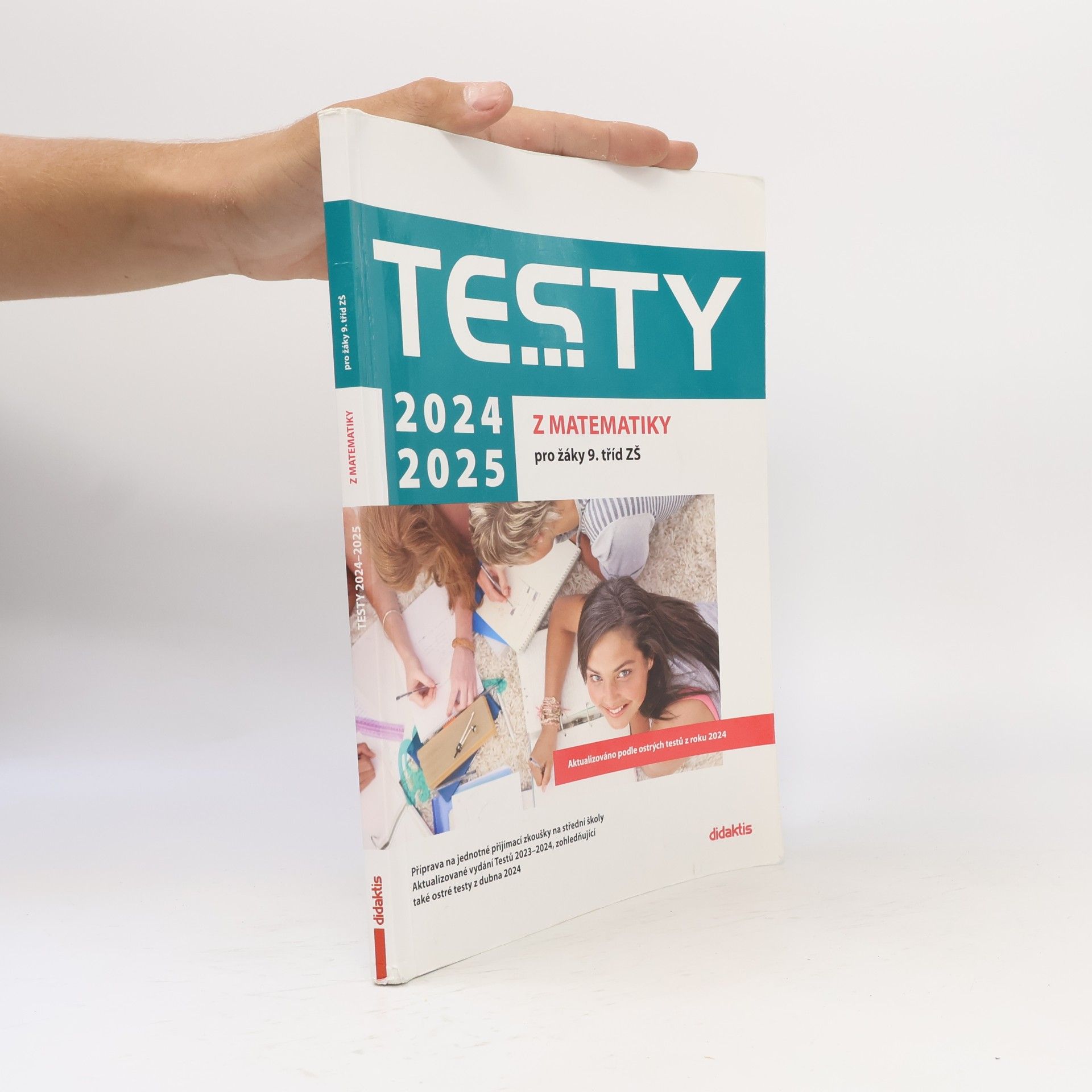 Various authors Testy 2024-2025 z matematiky pro žáky 9. tříd ZŠ