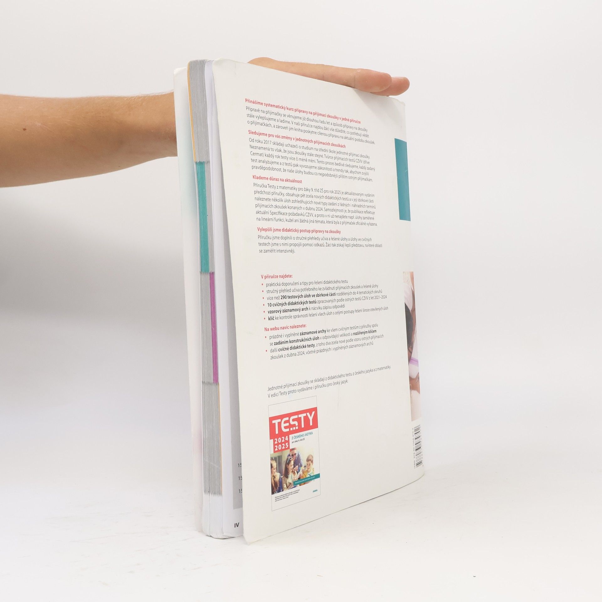 Various authors Testy 2024-2025 z matematiky pro žáky 9. tříd ZŠ