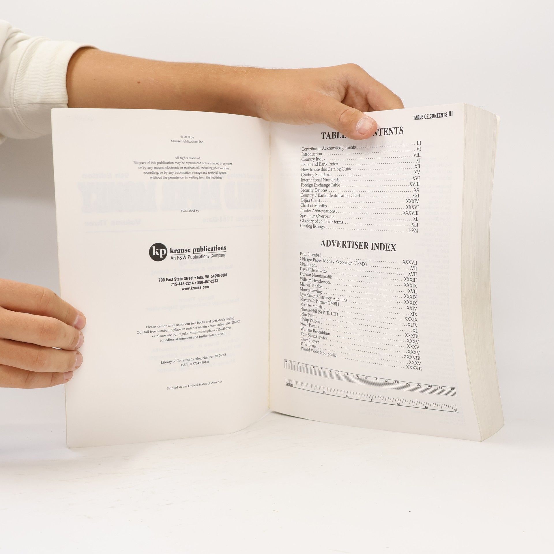 Albert Pick Standard Catalog of World Paper Money