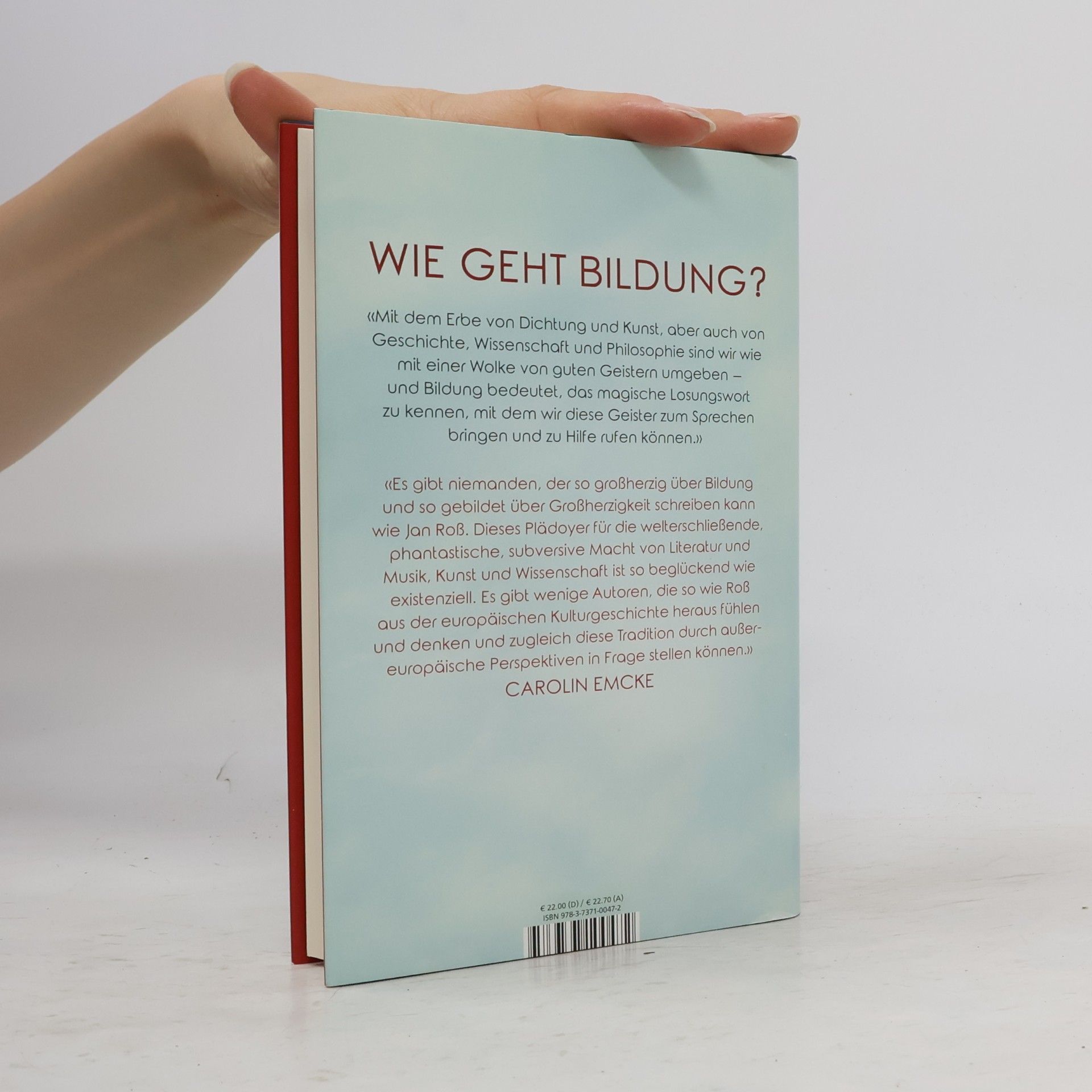 Jan Roß Bildung - eine Anleitung