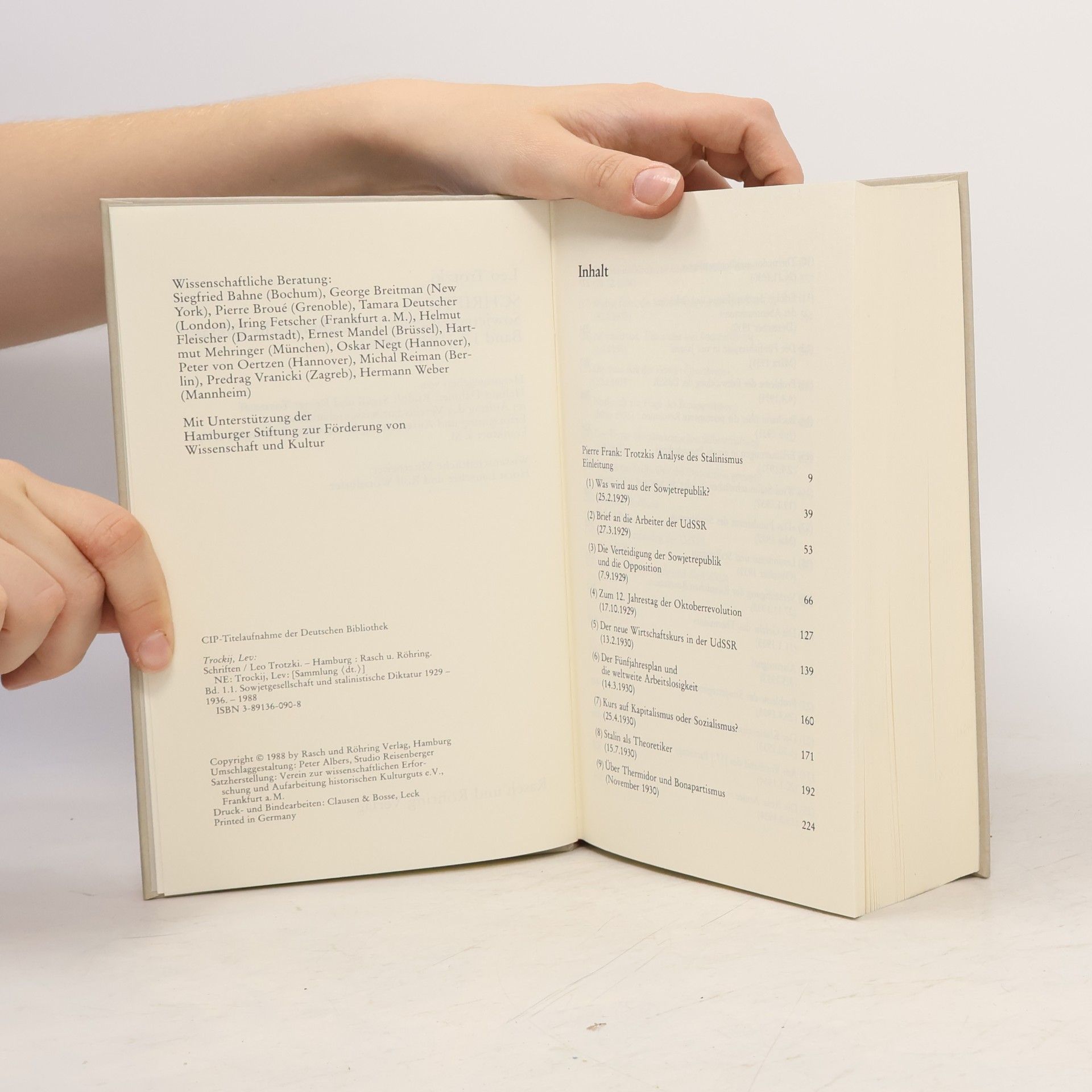 Leon Trotzki Schriften 1