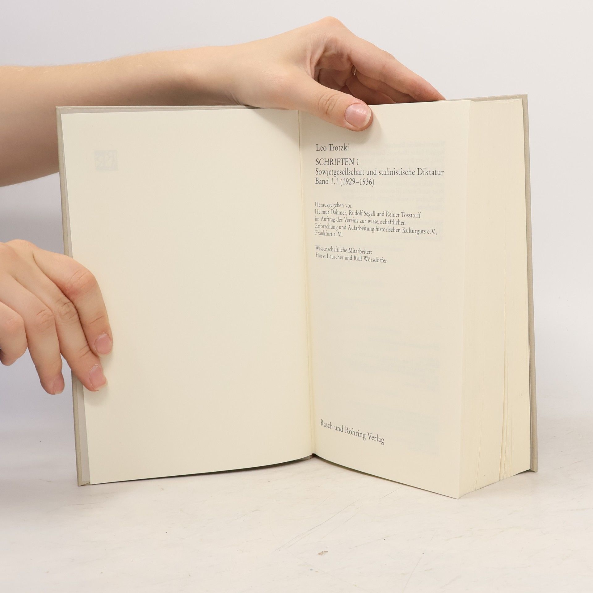 Leon Trotzki Schriften 1