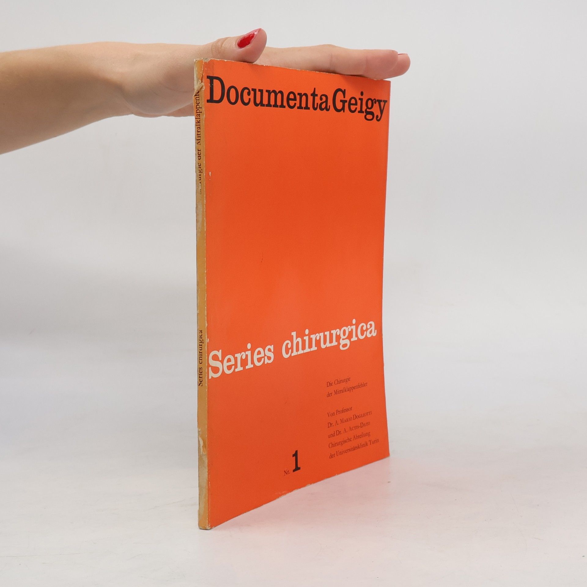 Autorenkollektiv Documenta Geigy 1. Series chirurgica