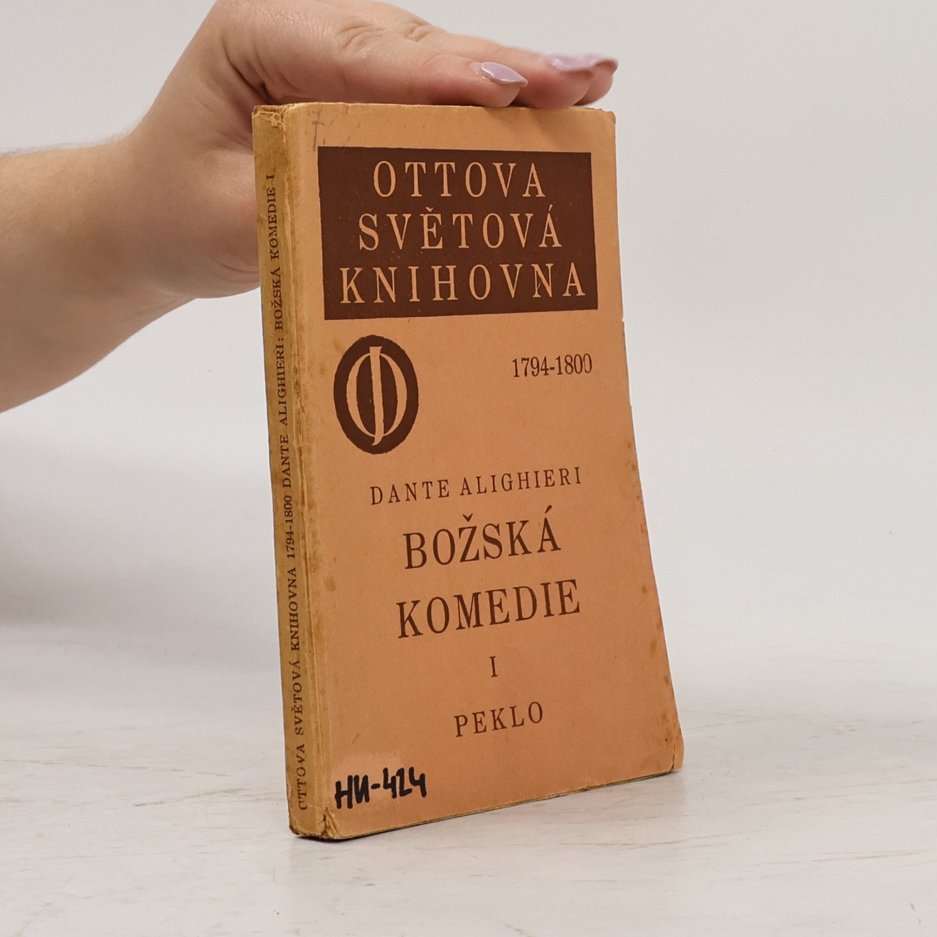 Dante Alighieri Božská komedie I. Peklo