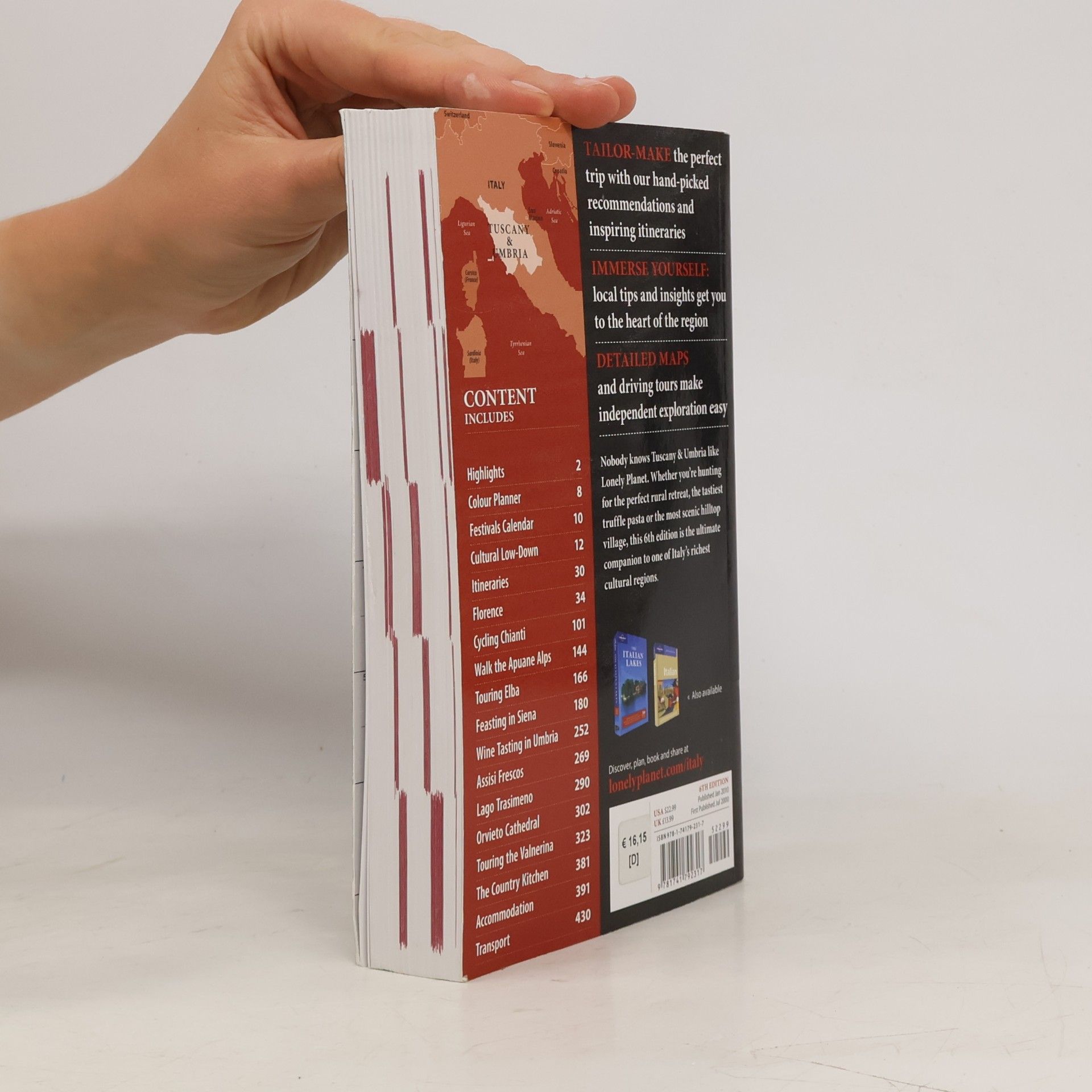 Virginia Maxwell Lonely Planet Tuscany & Umbria