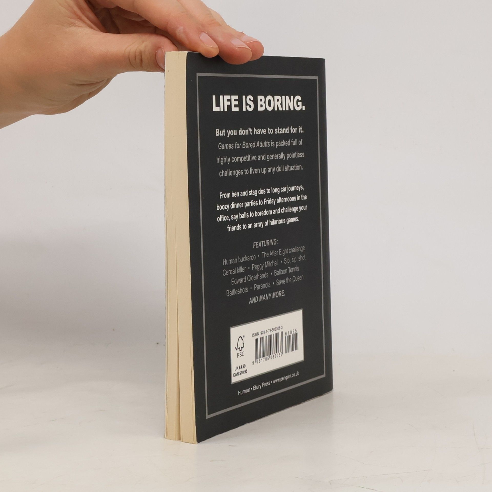 Random House UK Ltd Games for Bored Adults