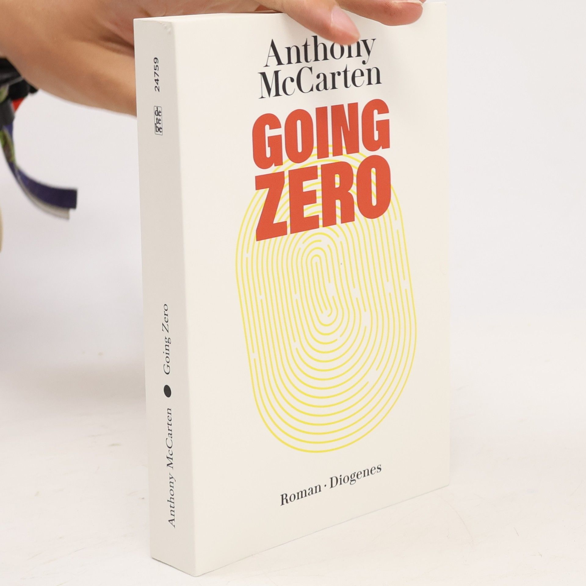 Anthony McCarten Going Zero