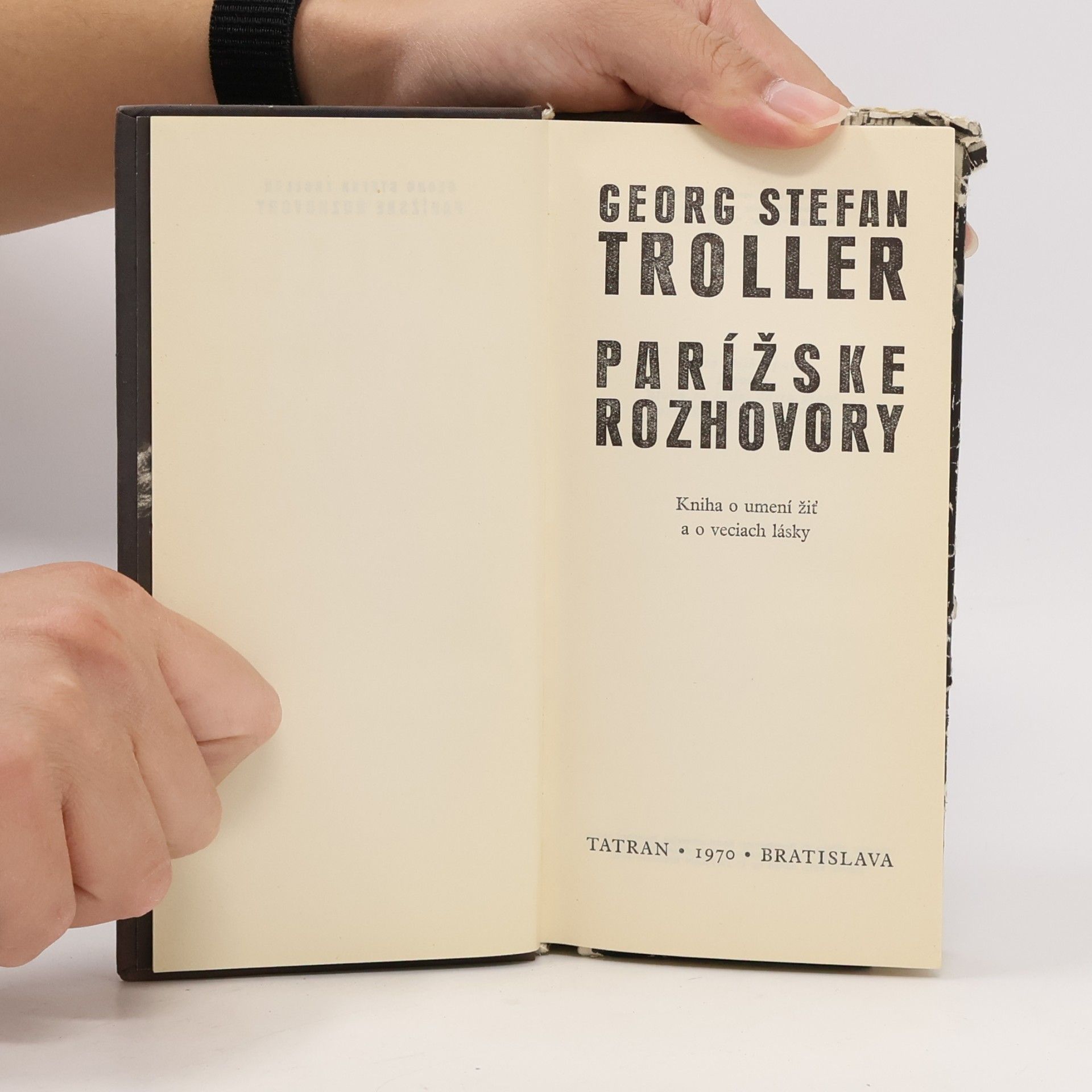 Georg Stefan Troller Pariser Gespräche