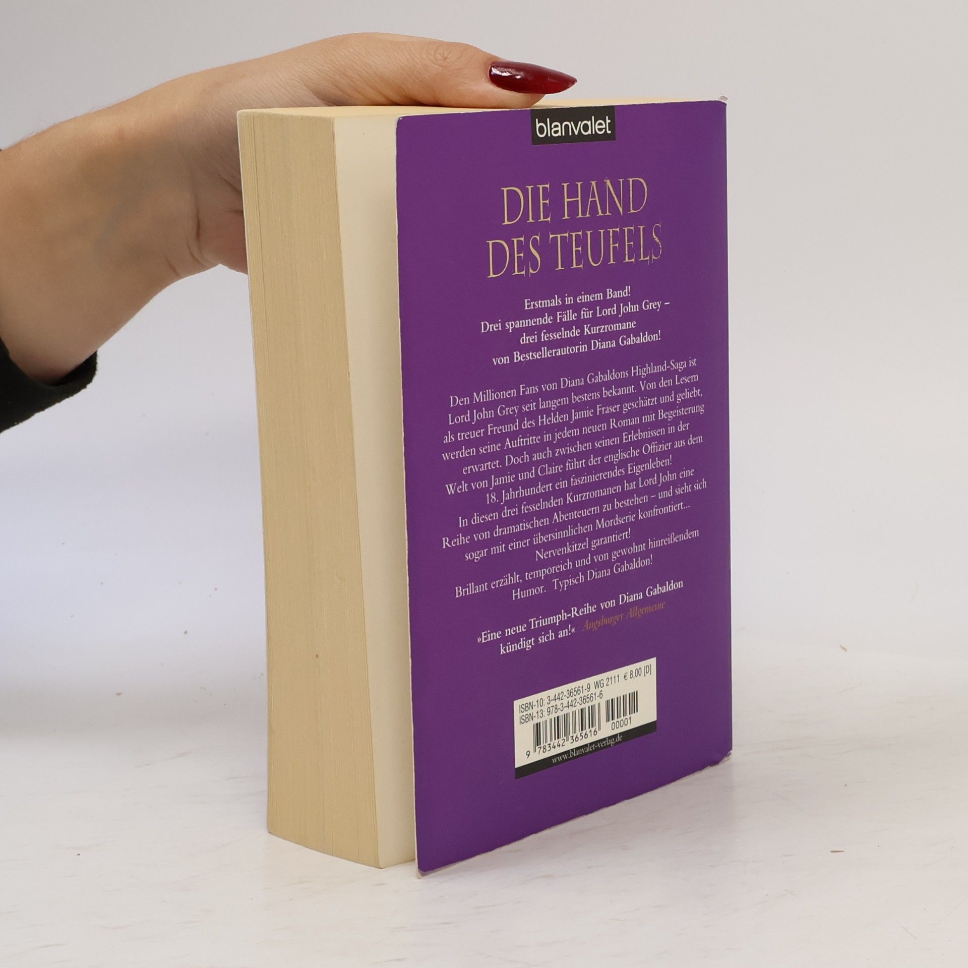 Diana Gabaldon Die Hand des Teufels