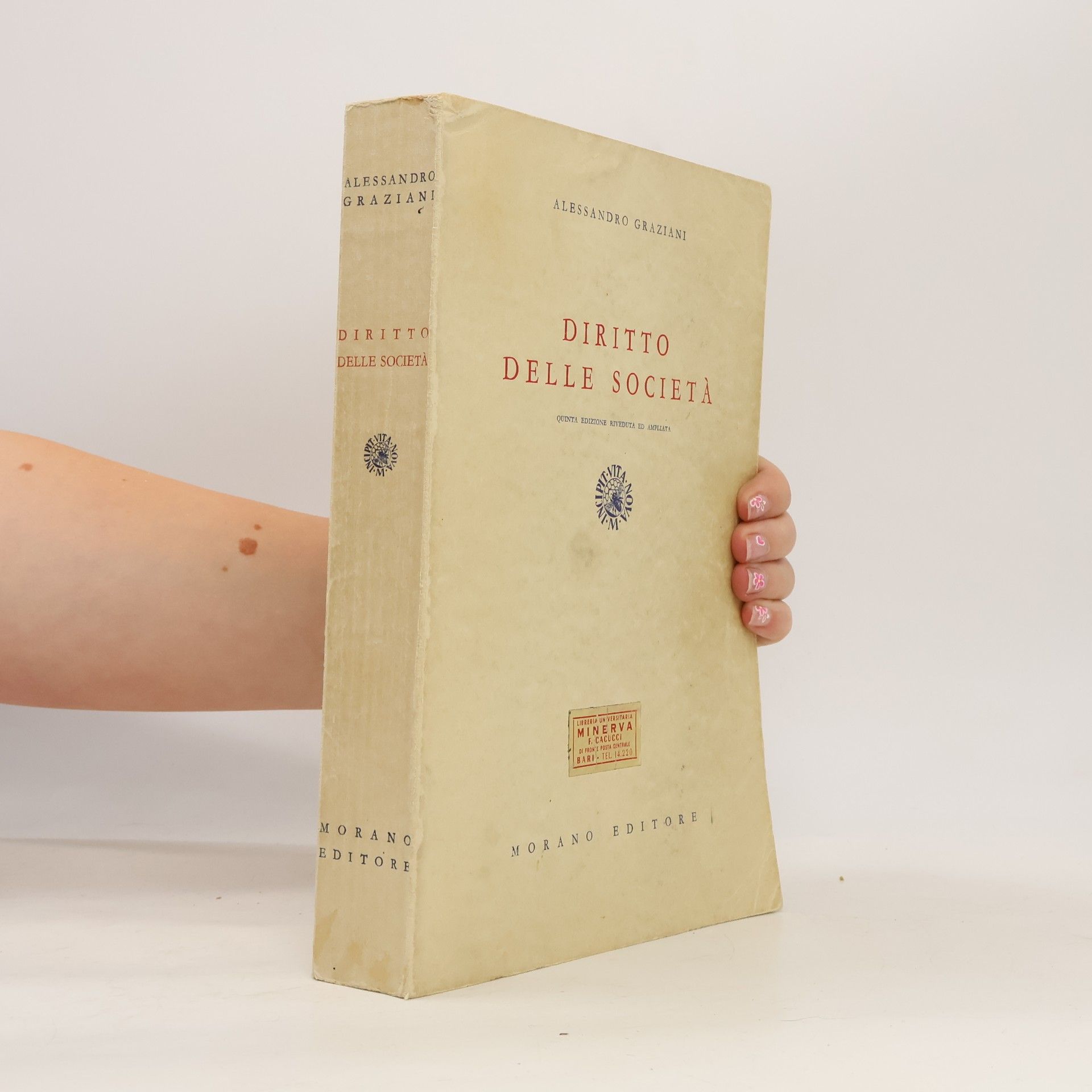 Alessandro Graziani Diritto delle società