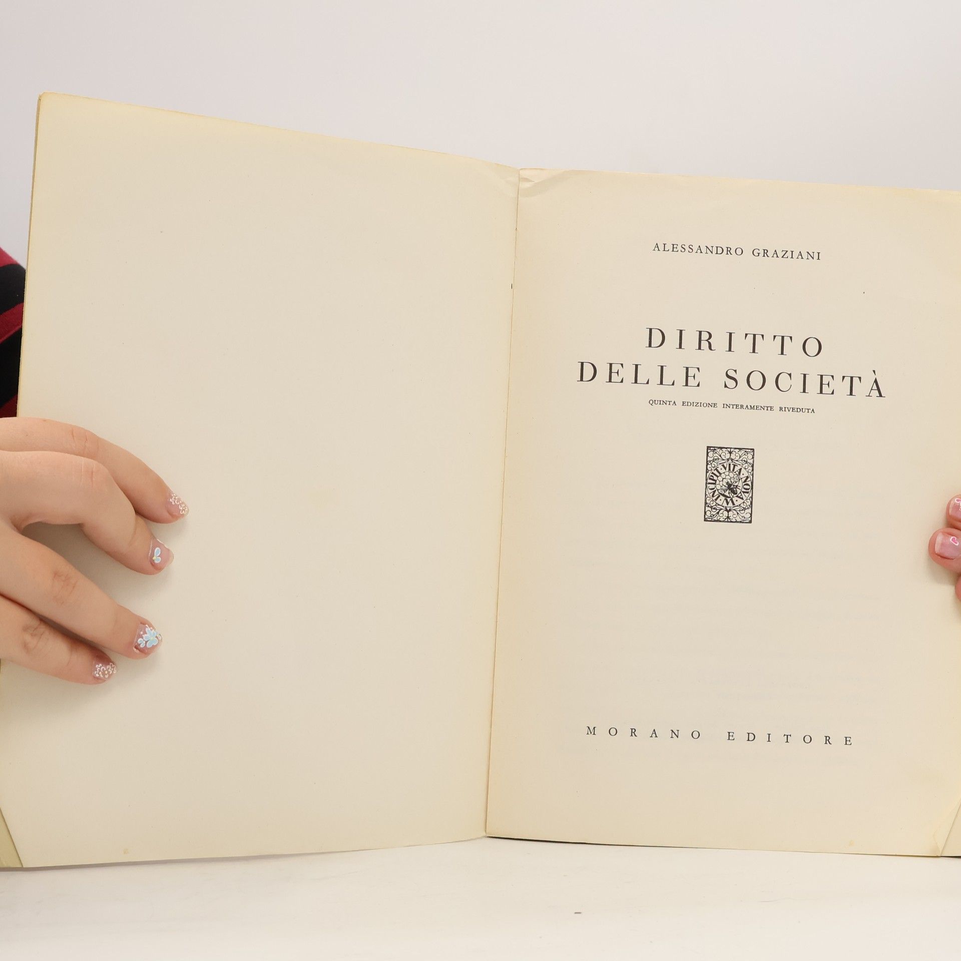 Alessandro Graziani Diritto delle società