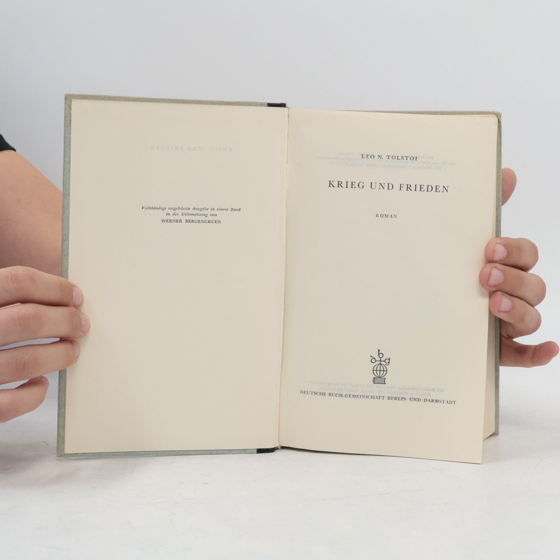 Lew Nikolajewitsch Tolstoi Krieg und Frieden