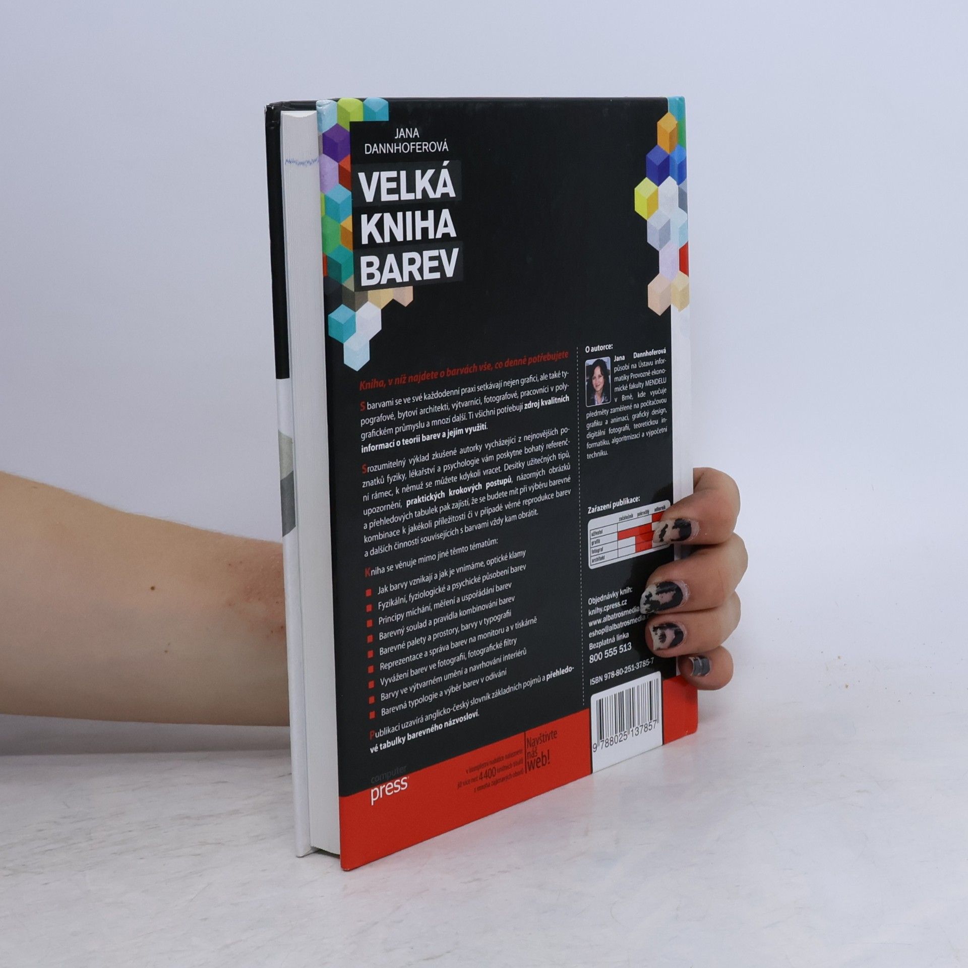Jana Dannhoferová Velká kniha barev: Kompletní průvodce pro grafiky, fotografy a designéry