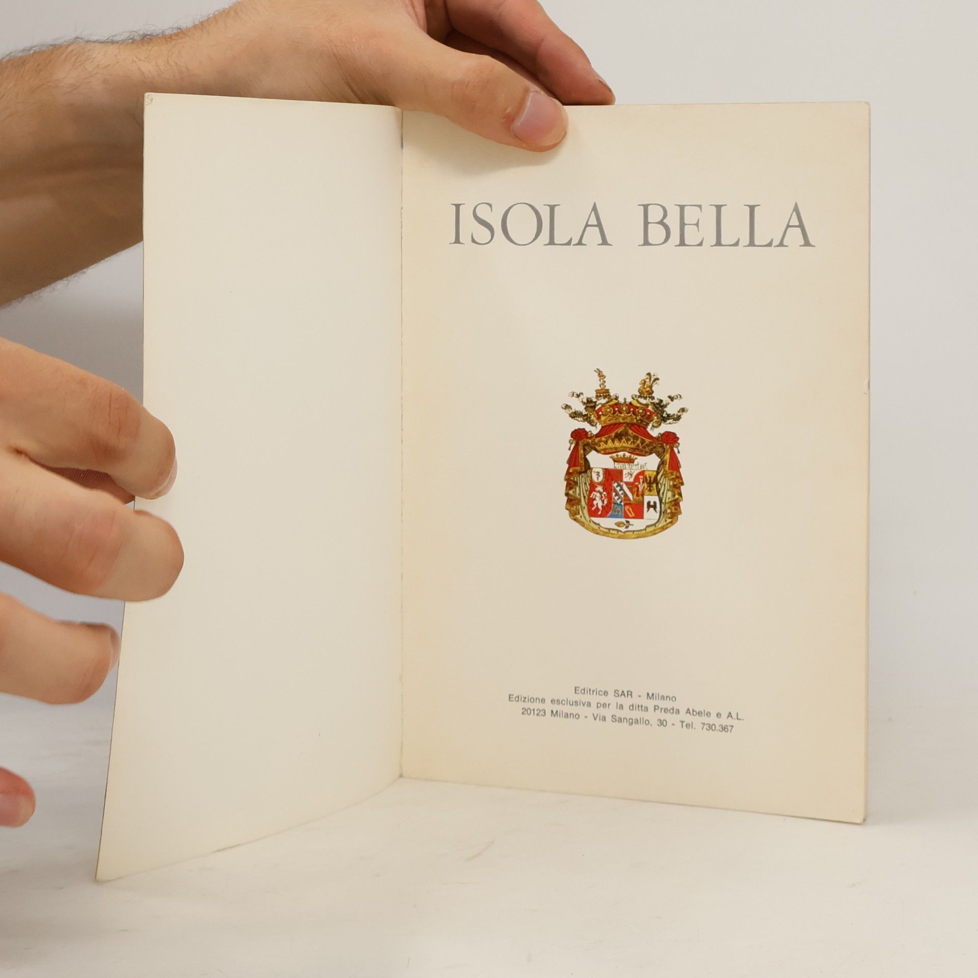 Chierichetti Sandro und Gino Rigati Kunst und Natur auf der Isola Bella. Reiseführer
