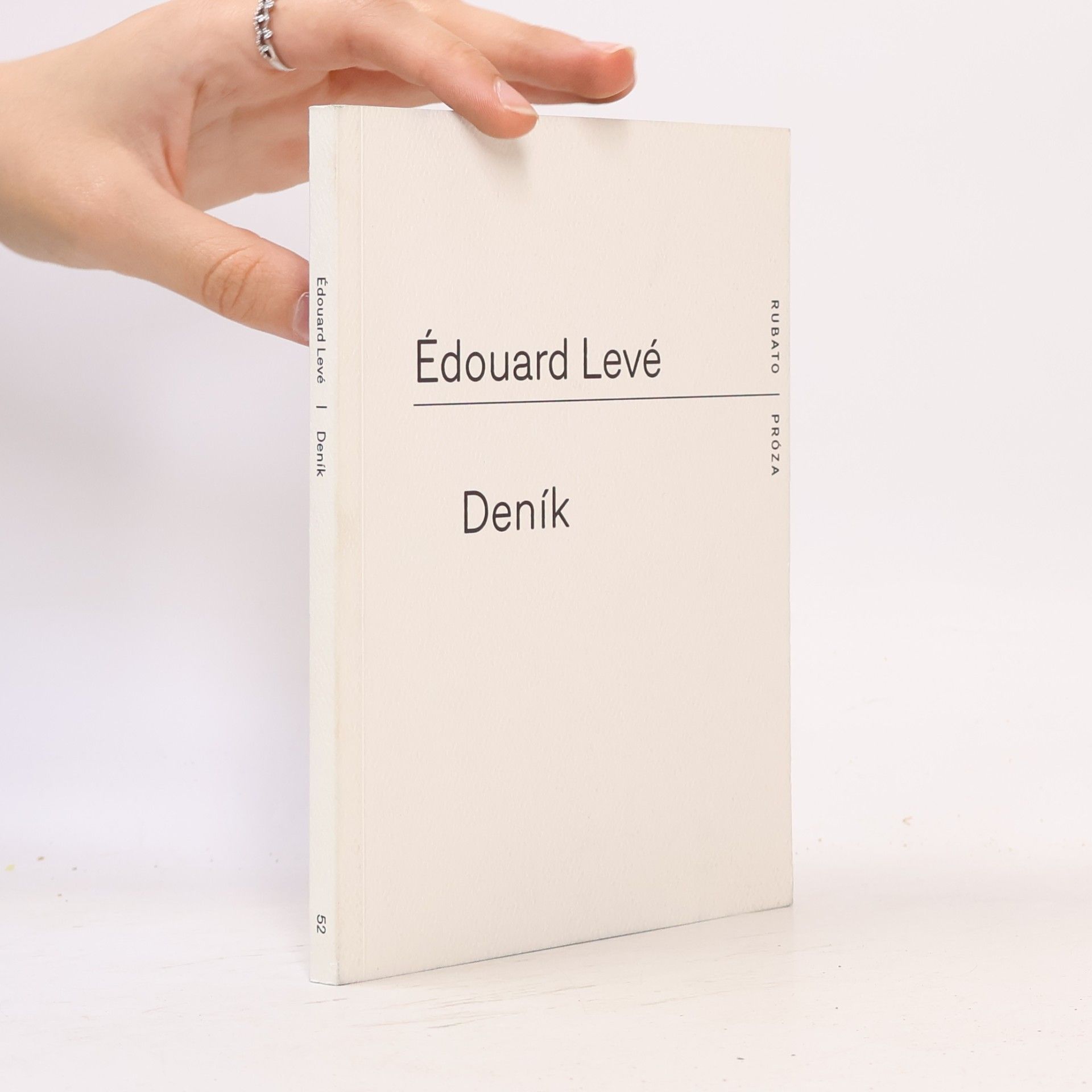 Édouard Levé Deník