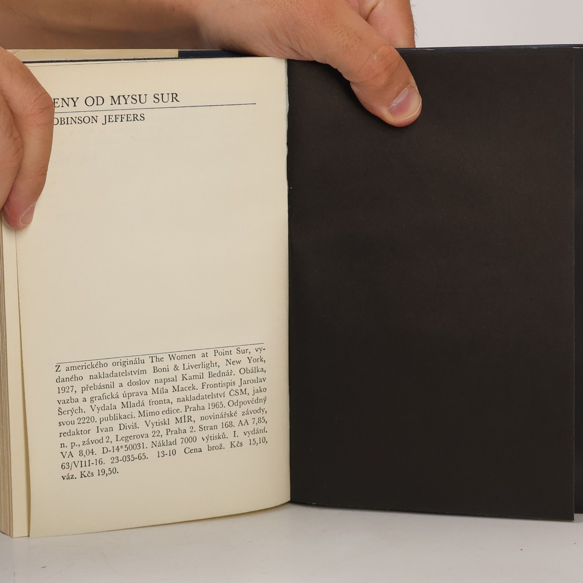 Robinson Jeffers Ženy od mysu Sur