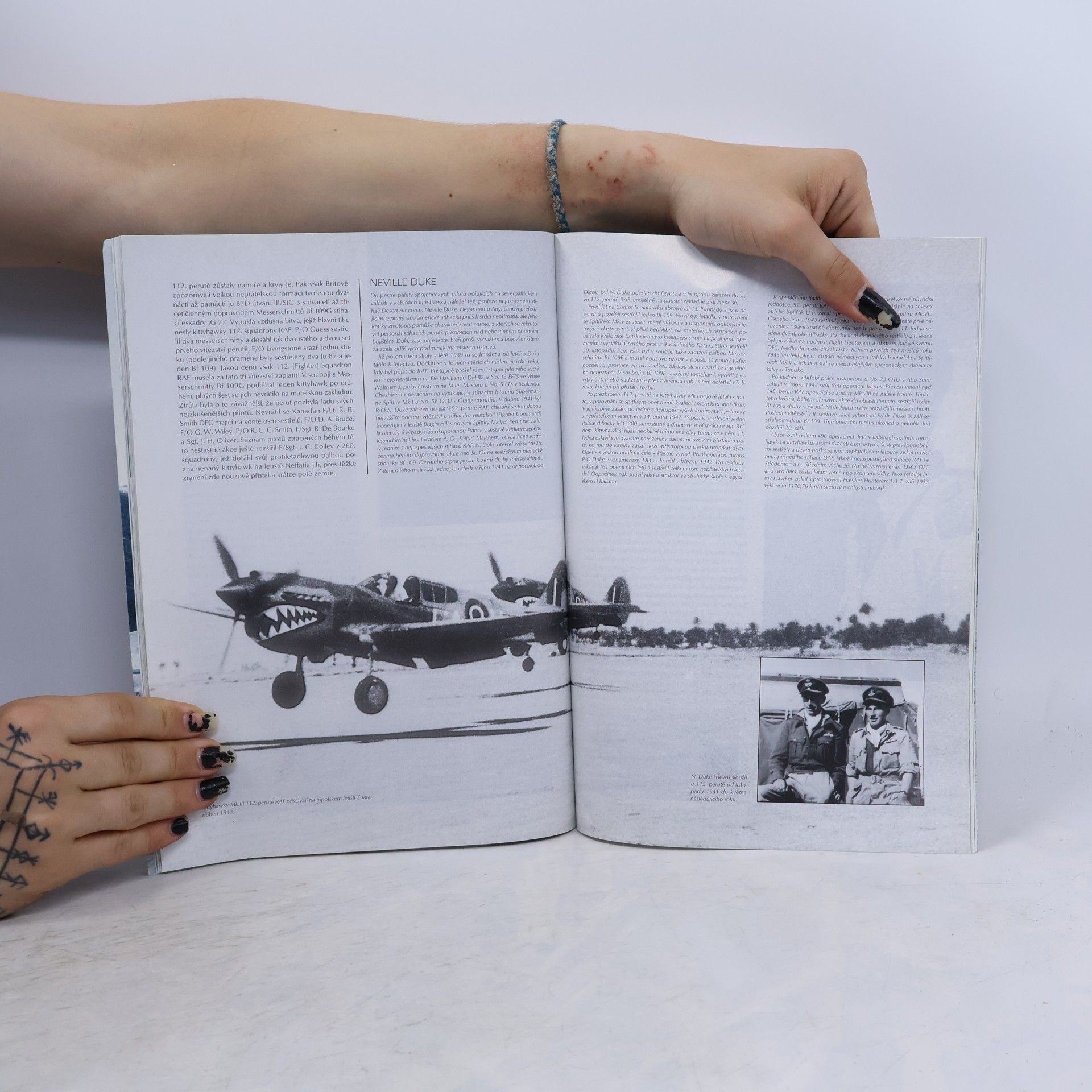 Miroslav Šnajder Curtiss Kittyhawk. Válka v Africe 1941-1943