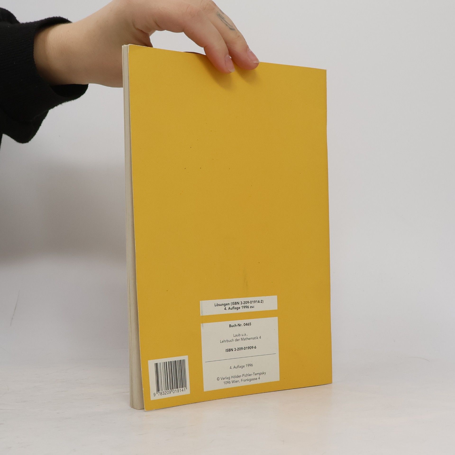 Autorenkollektiv Lösungen zum Lehrbuch der Mathematik 4