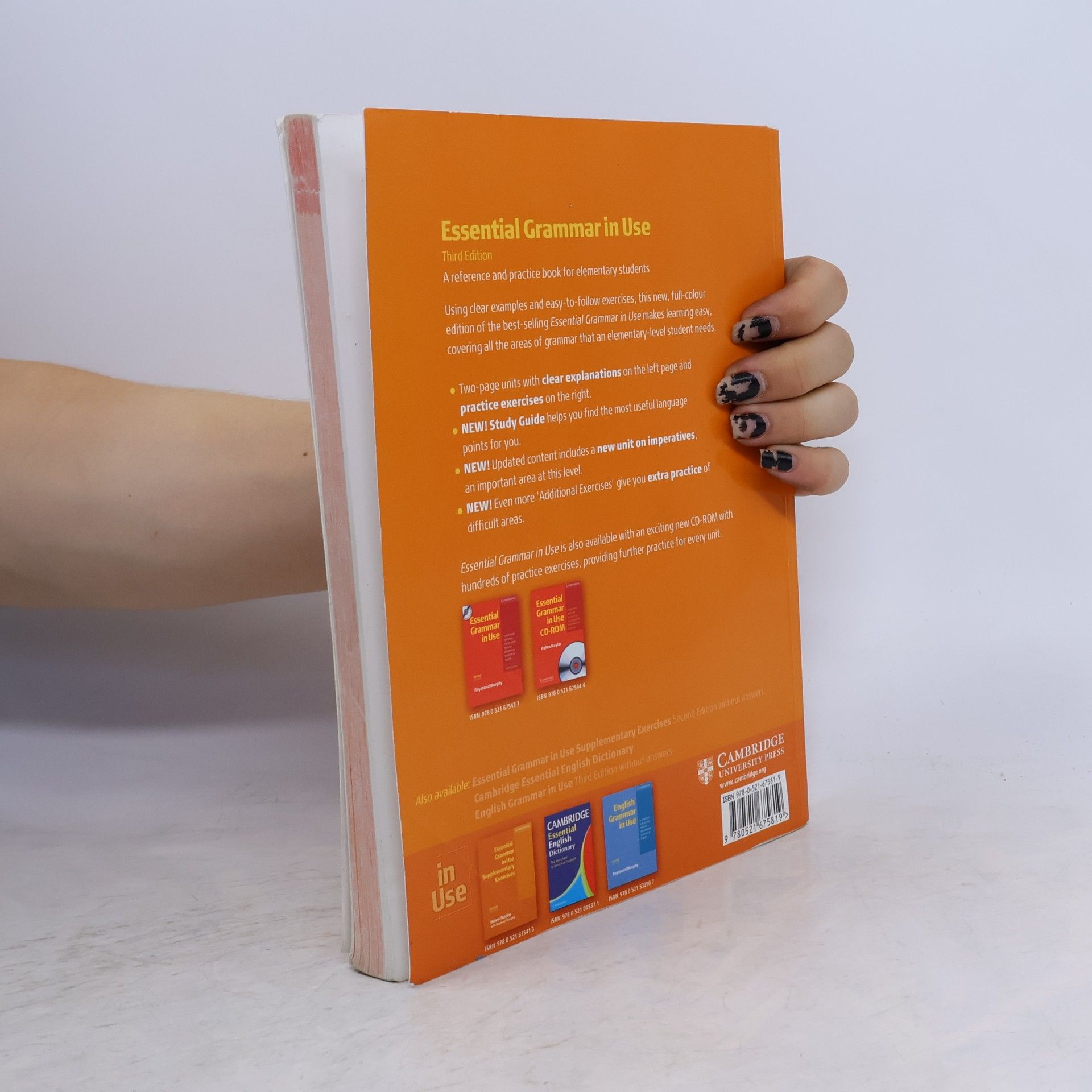 Raymond Murphy Essential Grammar in Use 3rd Edition: Edition without answers