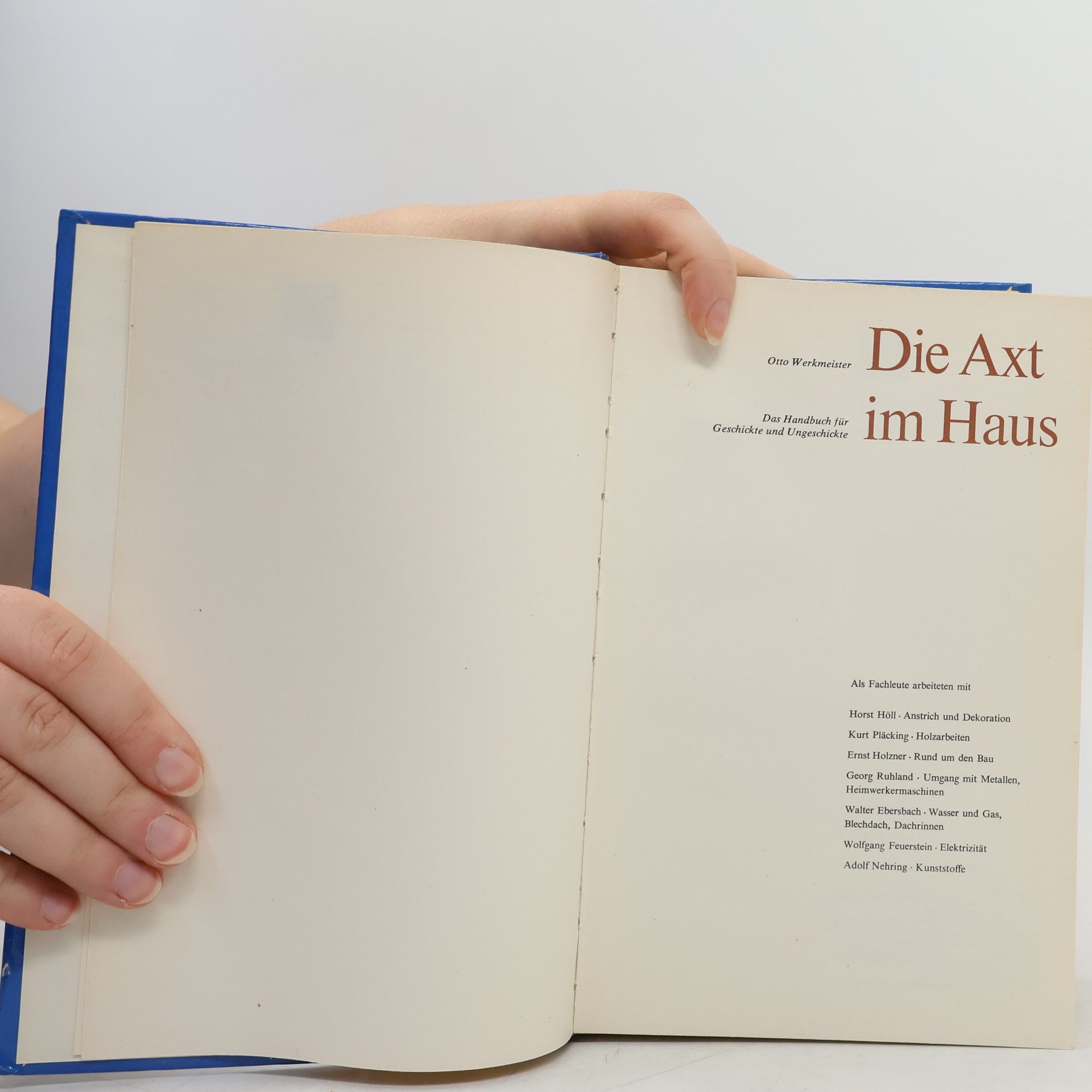 Otto Werkmeister Die Axt im Haus