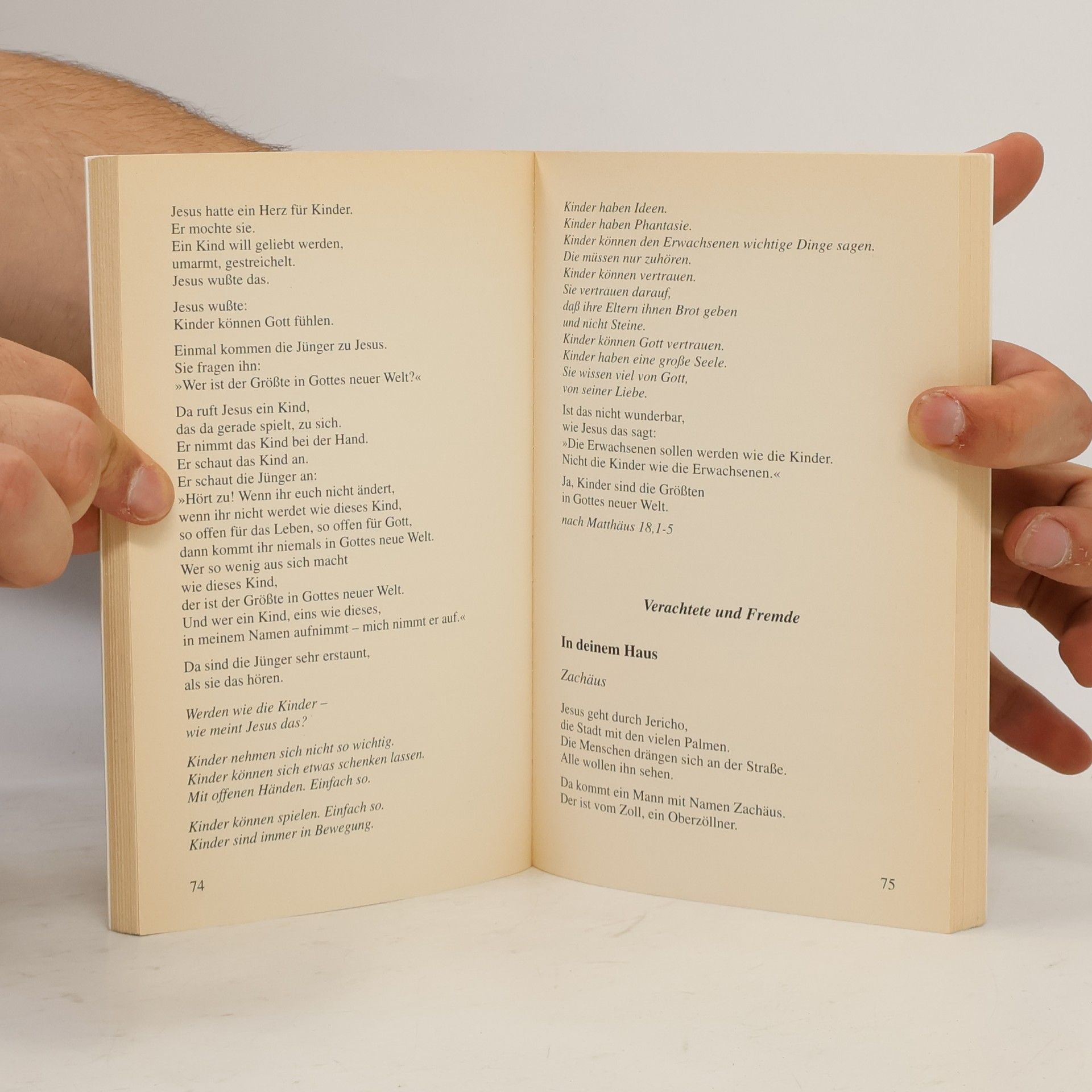 Dietrich Steinwede Und Zachäus stieg vom Baum. Biblische Geschichten für Kinder.