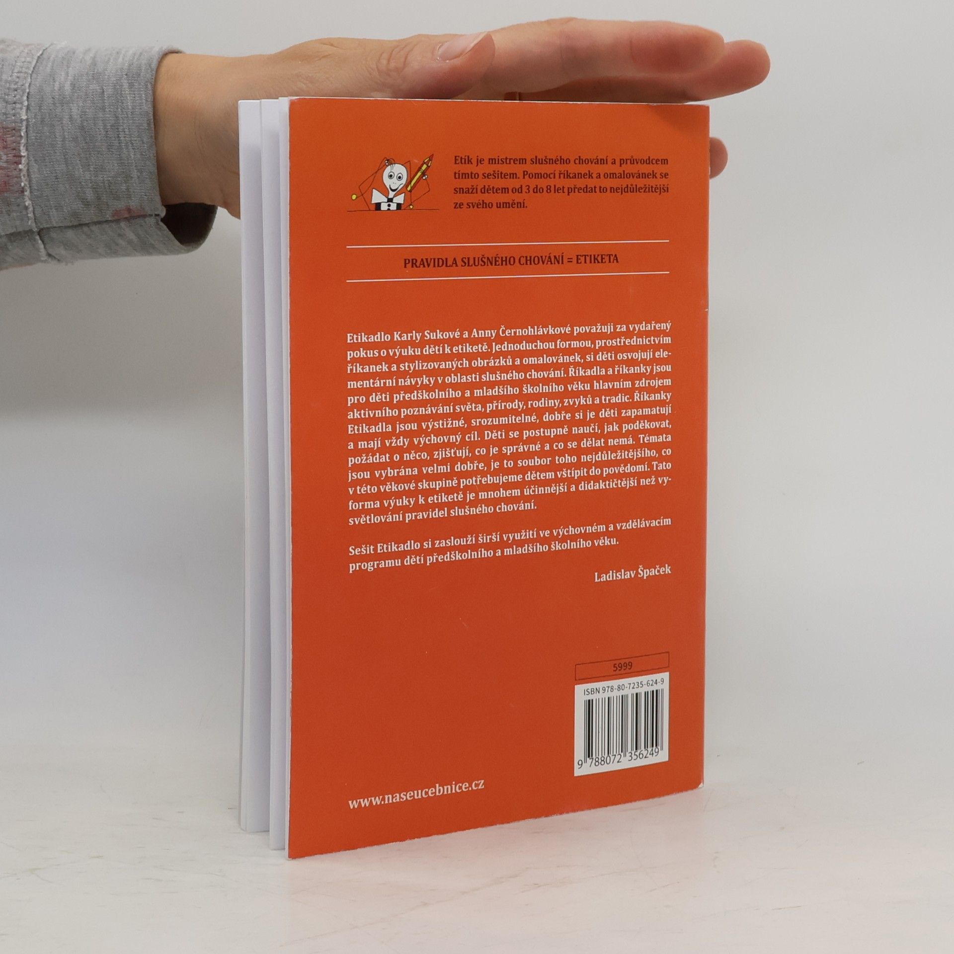 Karla Suková Etikadlo: říkanky o slušném chování (2019)