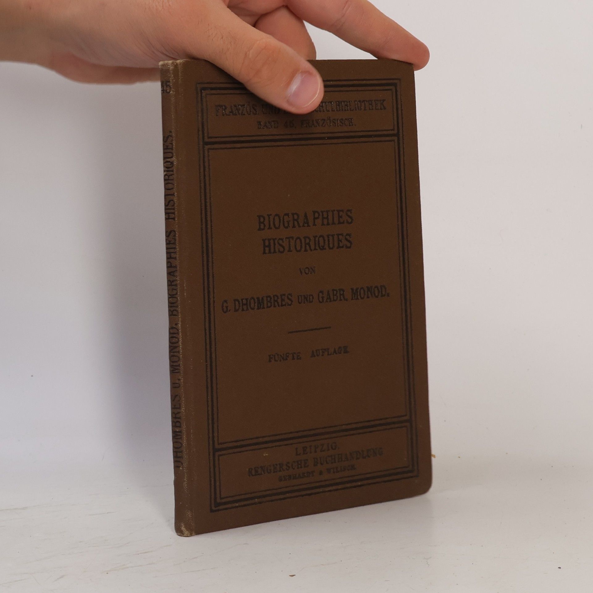 G. Dhombres Biographies historiques