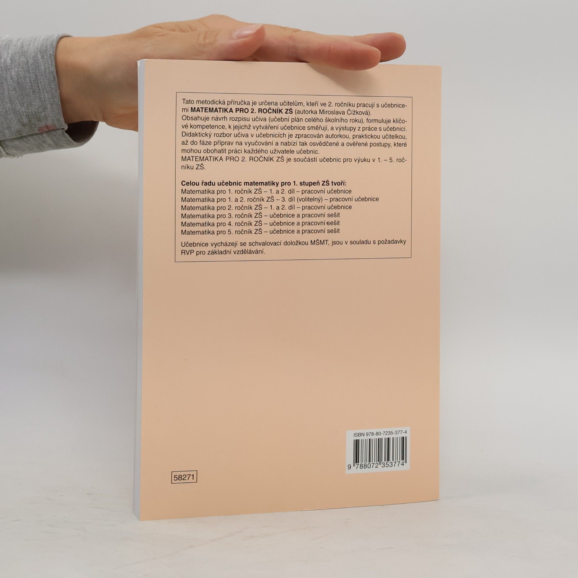 Ladislava Eiblová Matematika pro 2. ročník ZŠ Metodická příručka