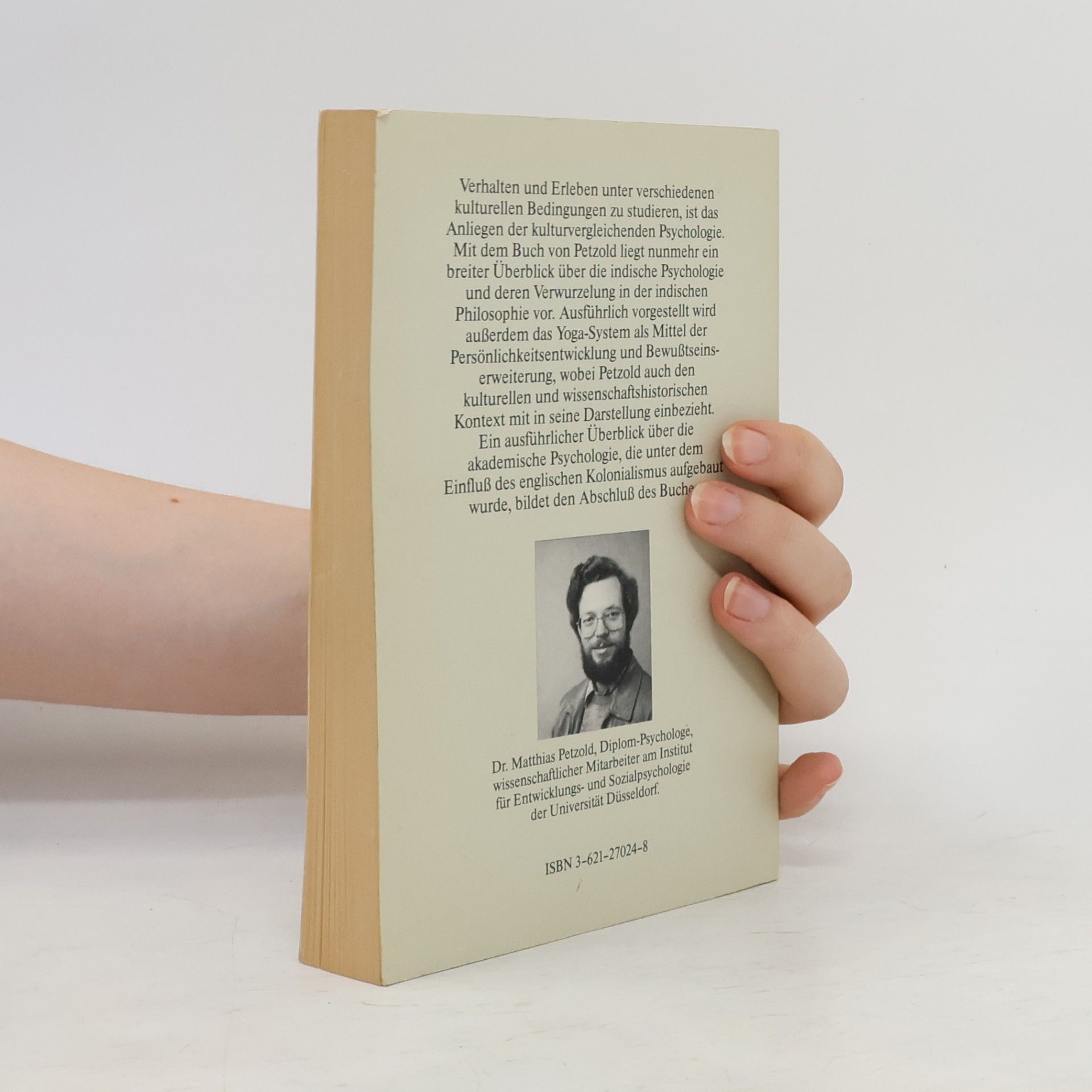 Matthias Petzold Indische Psychologie