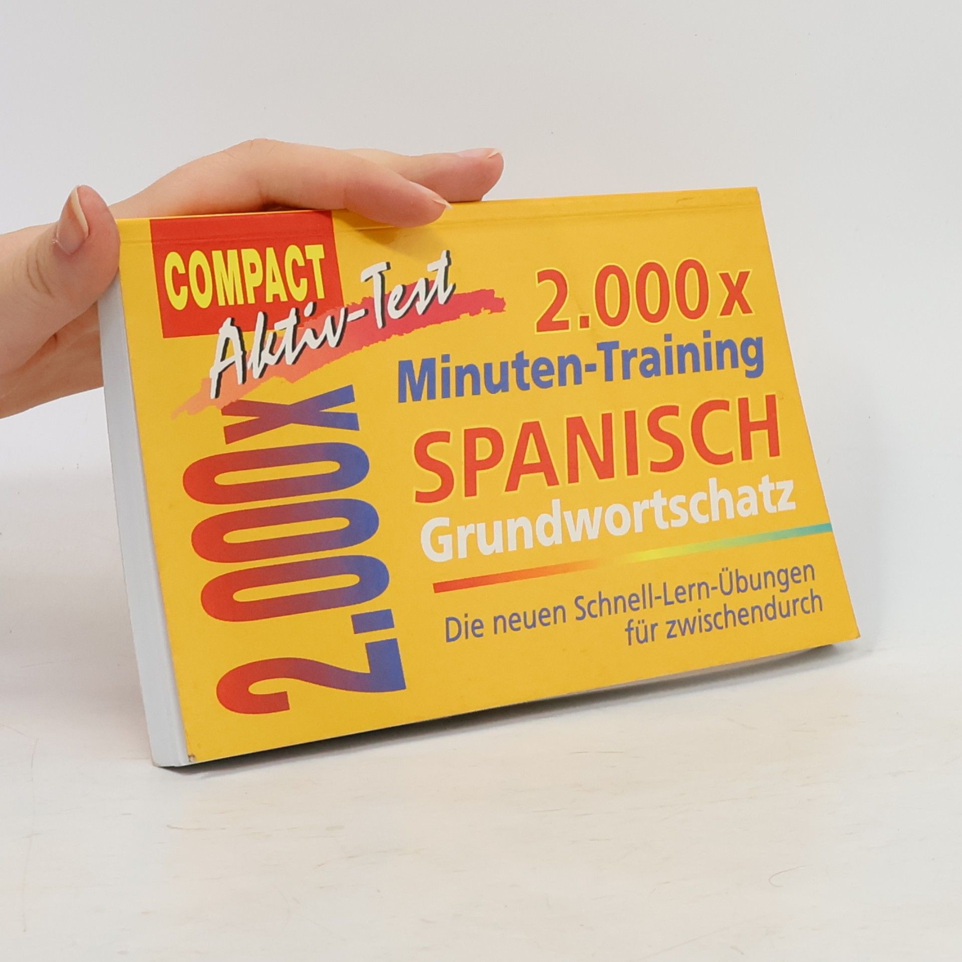 José Cárdenes Melián 2000 x Minuten-Training Spanisch-Grundwortschatz