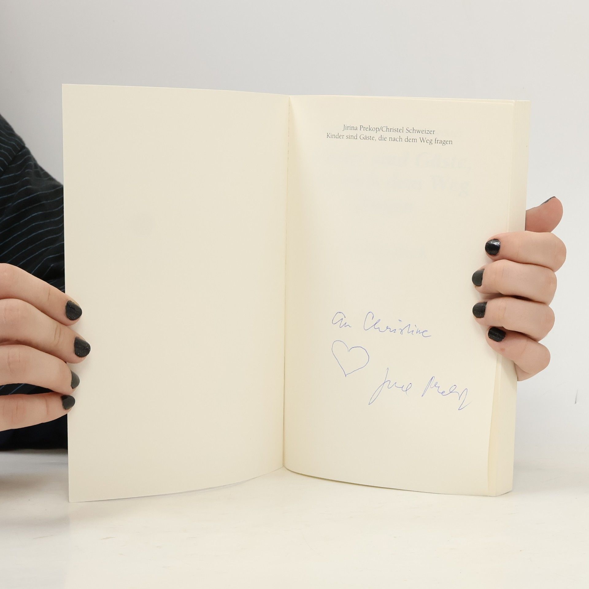 Jirina Prekop Kinder sind Gäste, die nach dem Weg fragen: ein Elternbuch