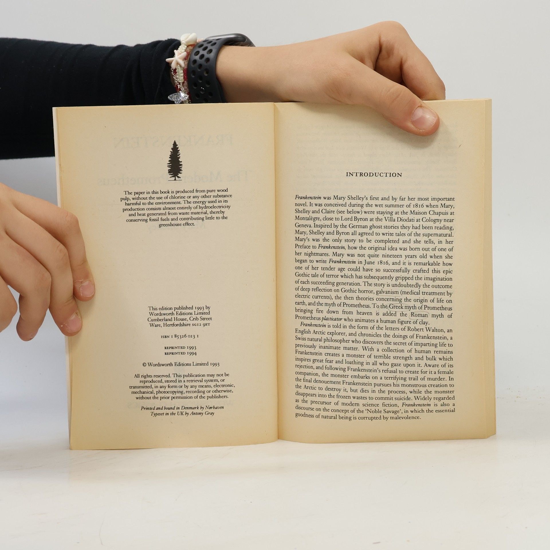 Mary W. Shelley Frankenstein