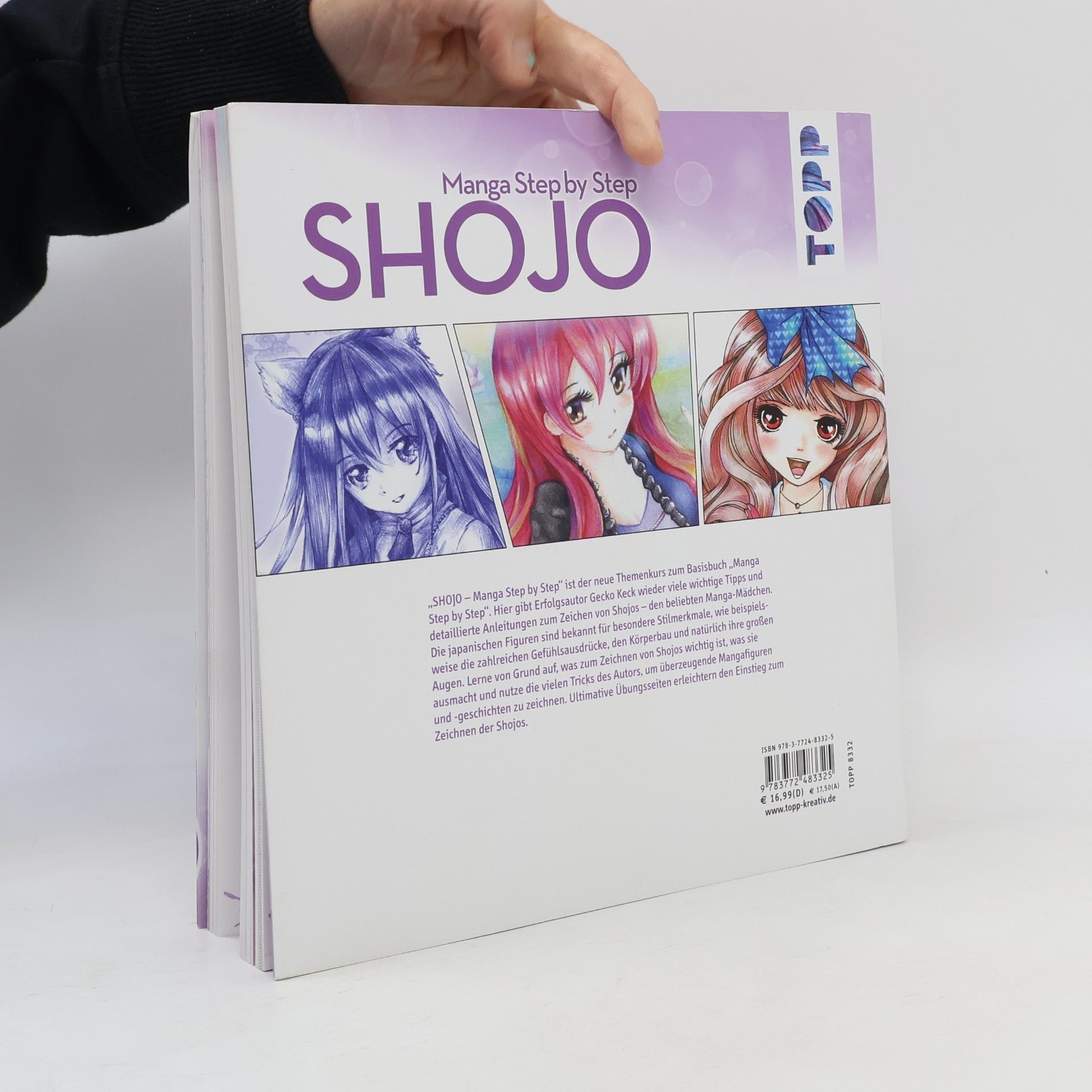 Gecko Keck Manga Step by Step Shojo