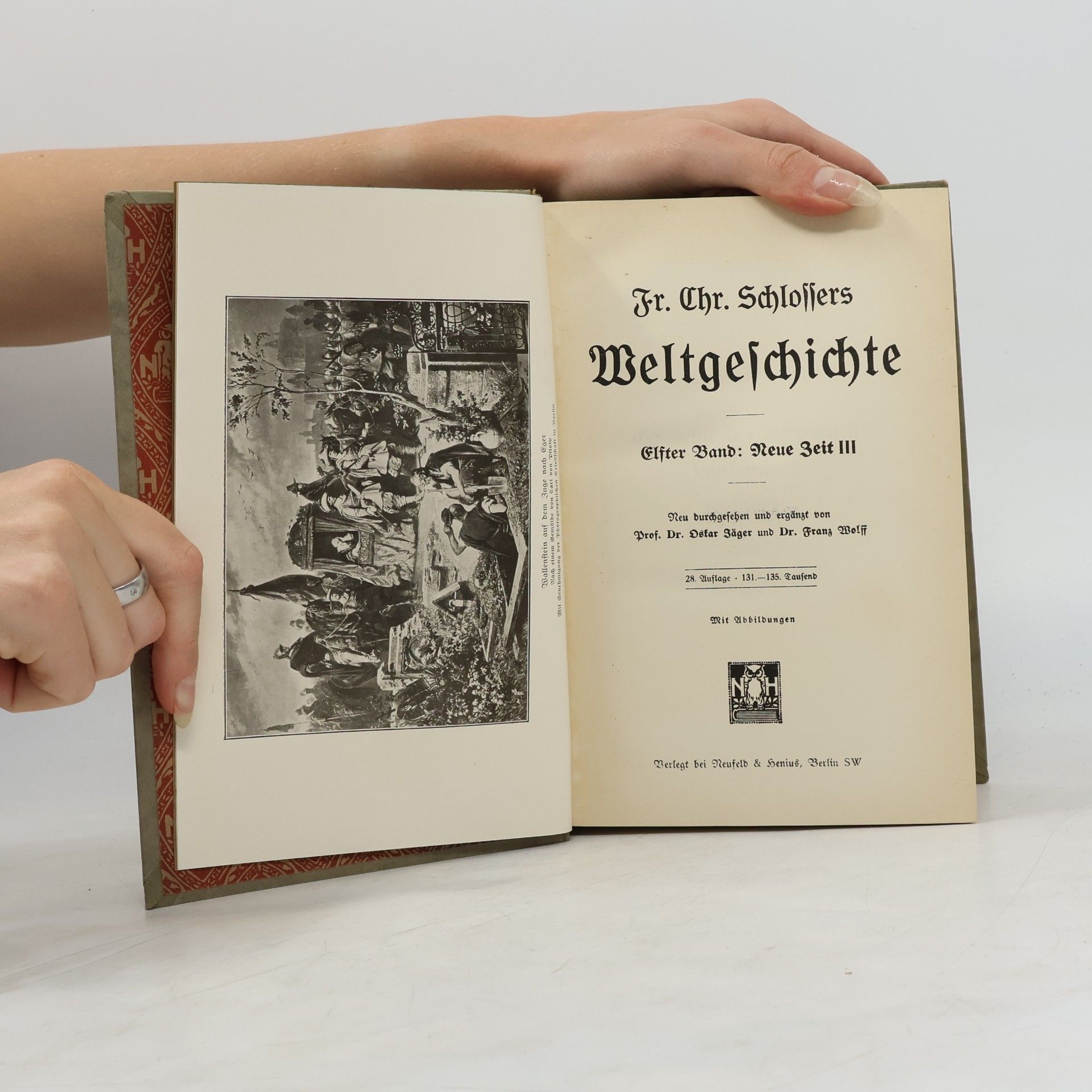 Fr.CHR. Schlossers Schlossers Weltgeschichte. Band XI-XII