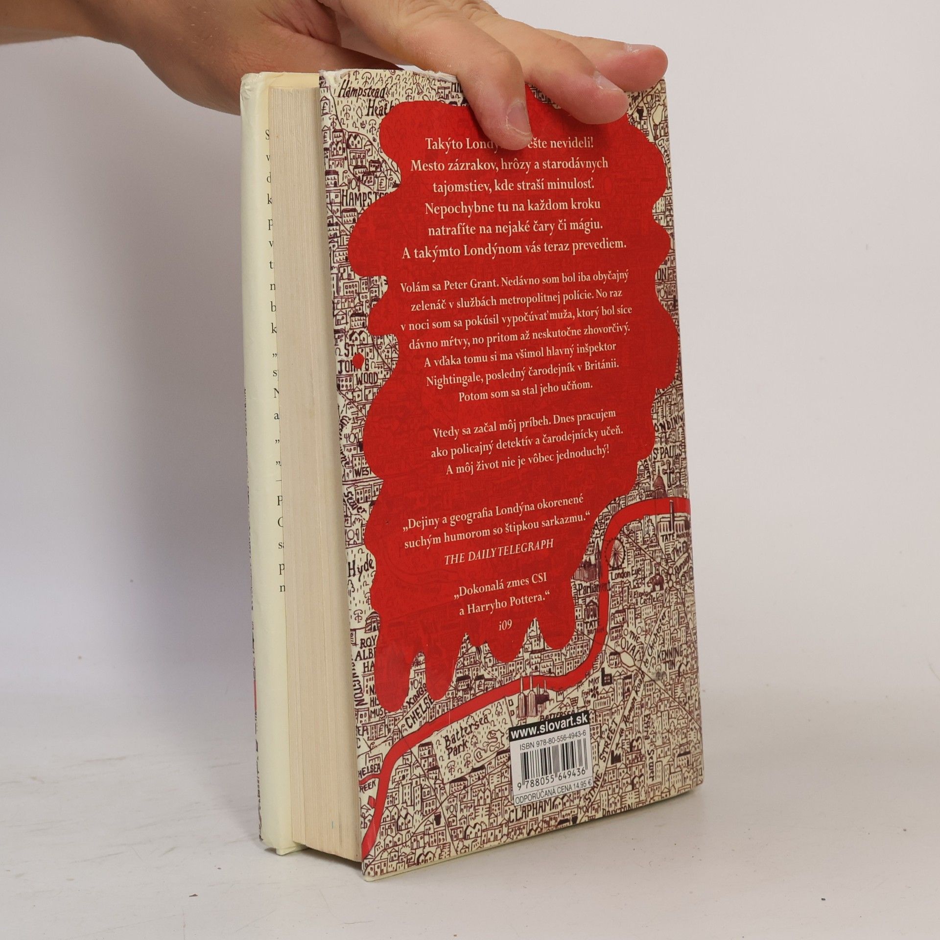 Ben Aaronovitch Rieky Londýna