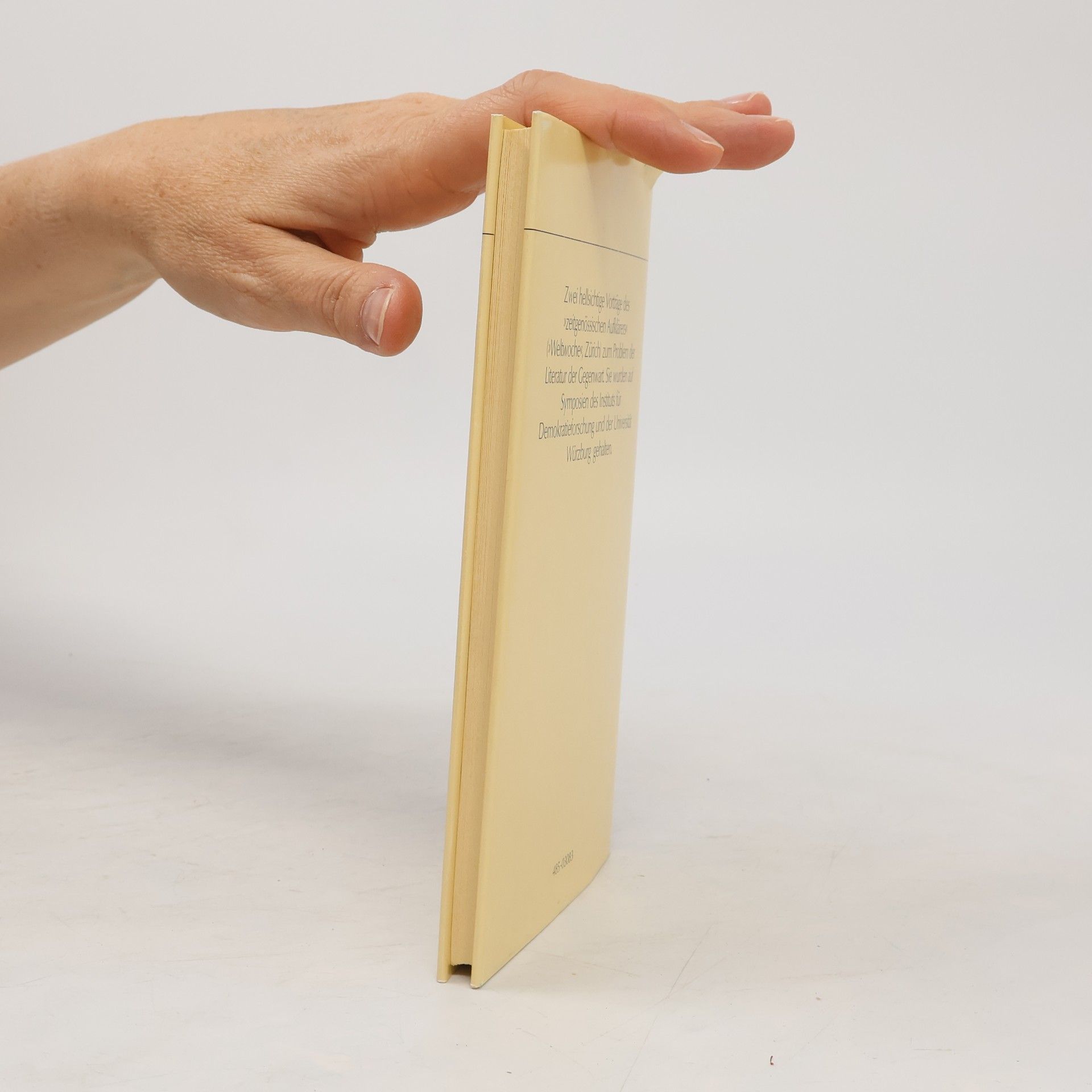 Mane s. Sperber Die Wirklichkeit in der Literatur des 20. Jahrhunderts