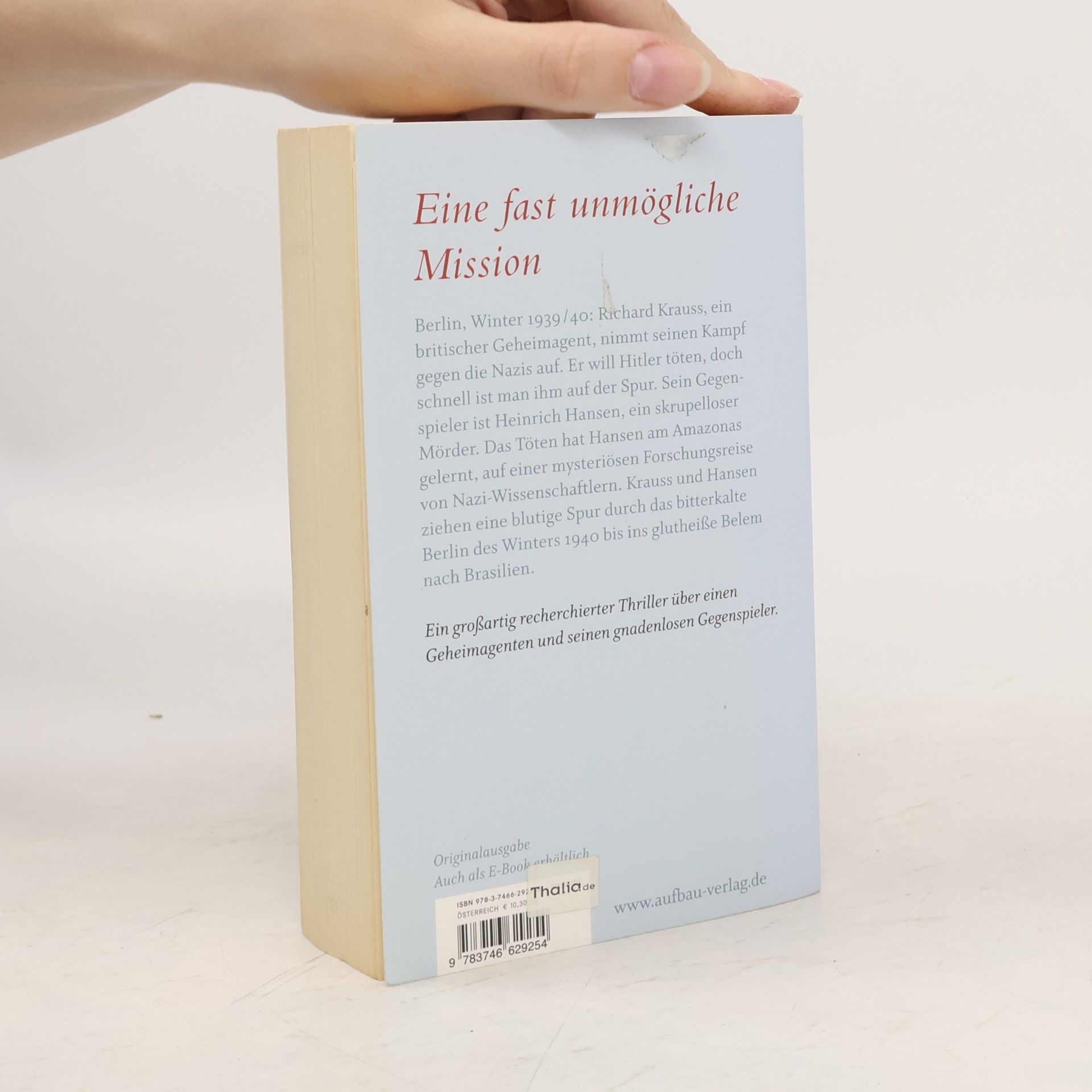 Jörg Isringhaus Ein fremder Feind