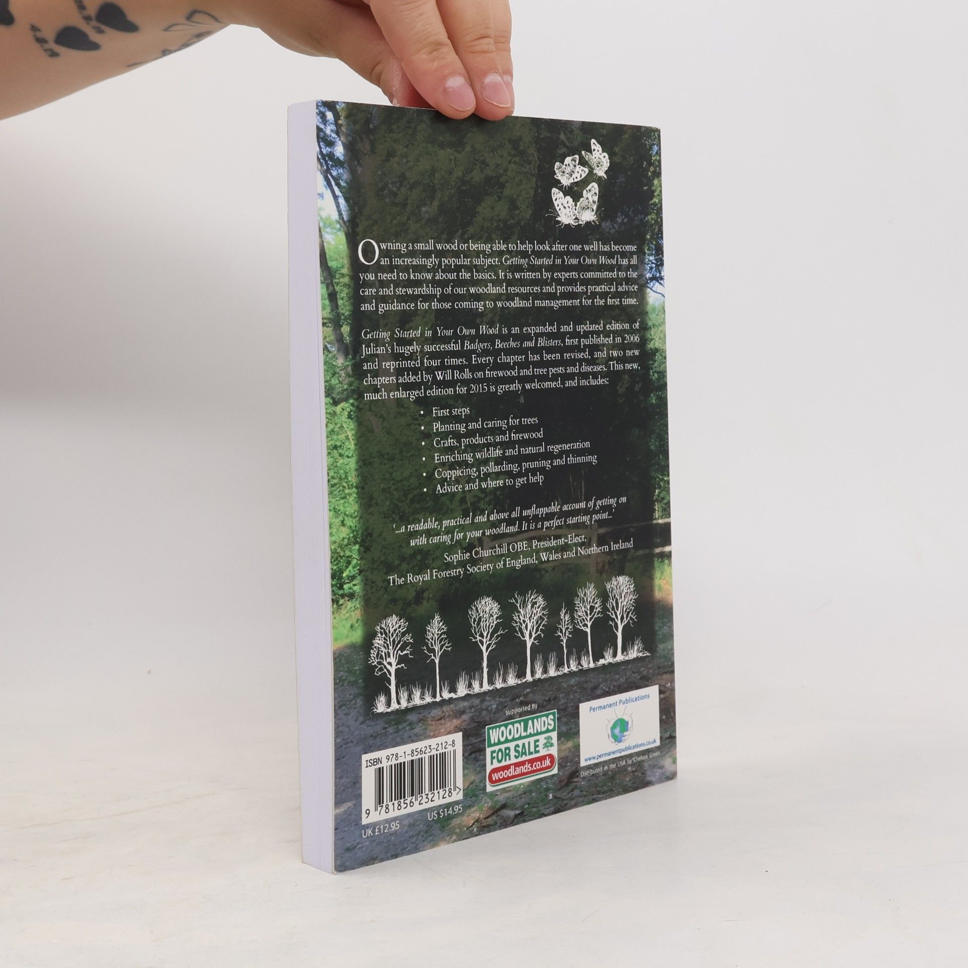 Julian Evans Getting Started in Your Own Wood: An Updated and Extended Edition of Badgers, Beeches and Blisters