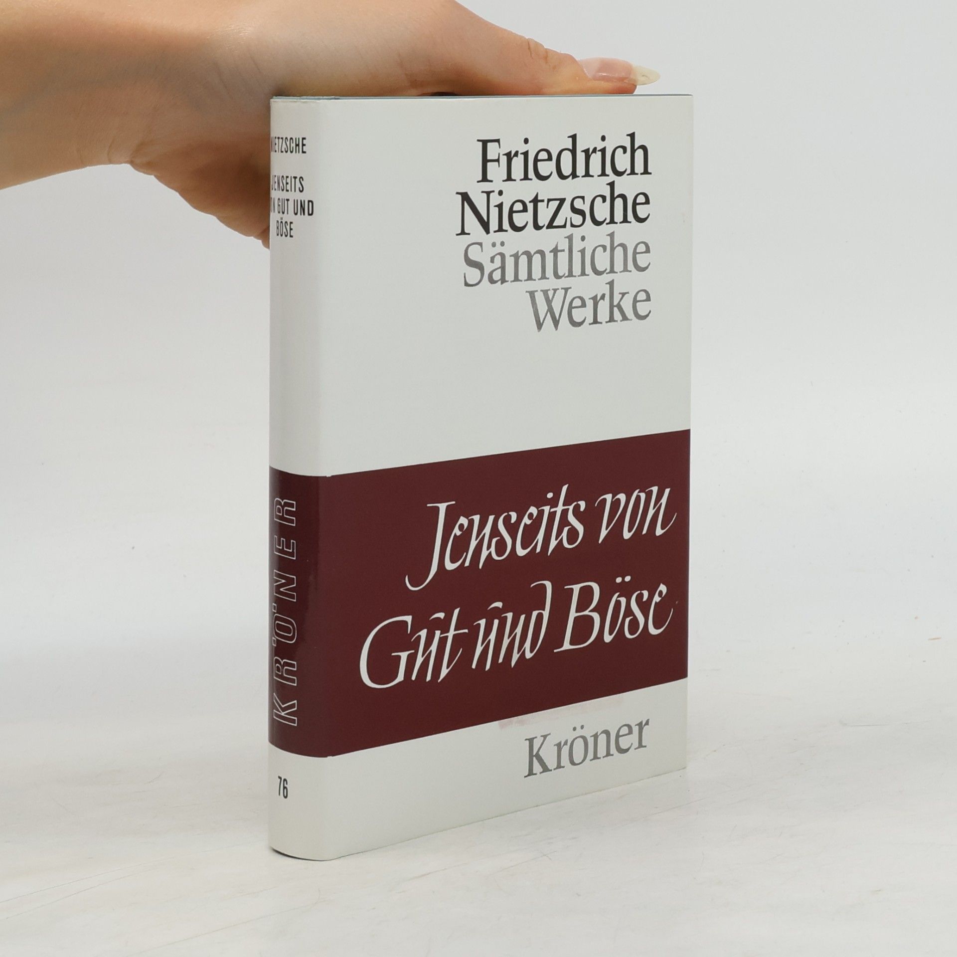 Friedrich Nietzsche Jenseits von Gut und Böse