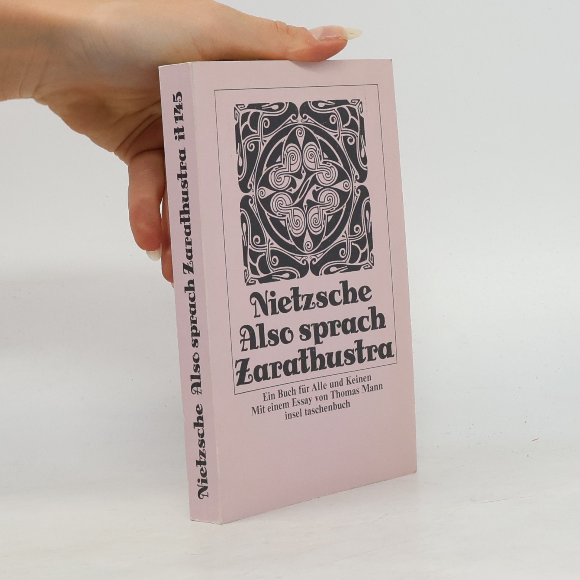 Friedrich Wilhelm Nietzsche Also sprach Zarathustra