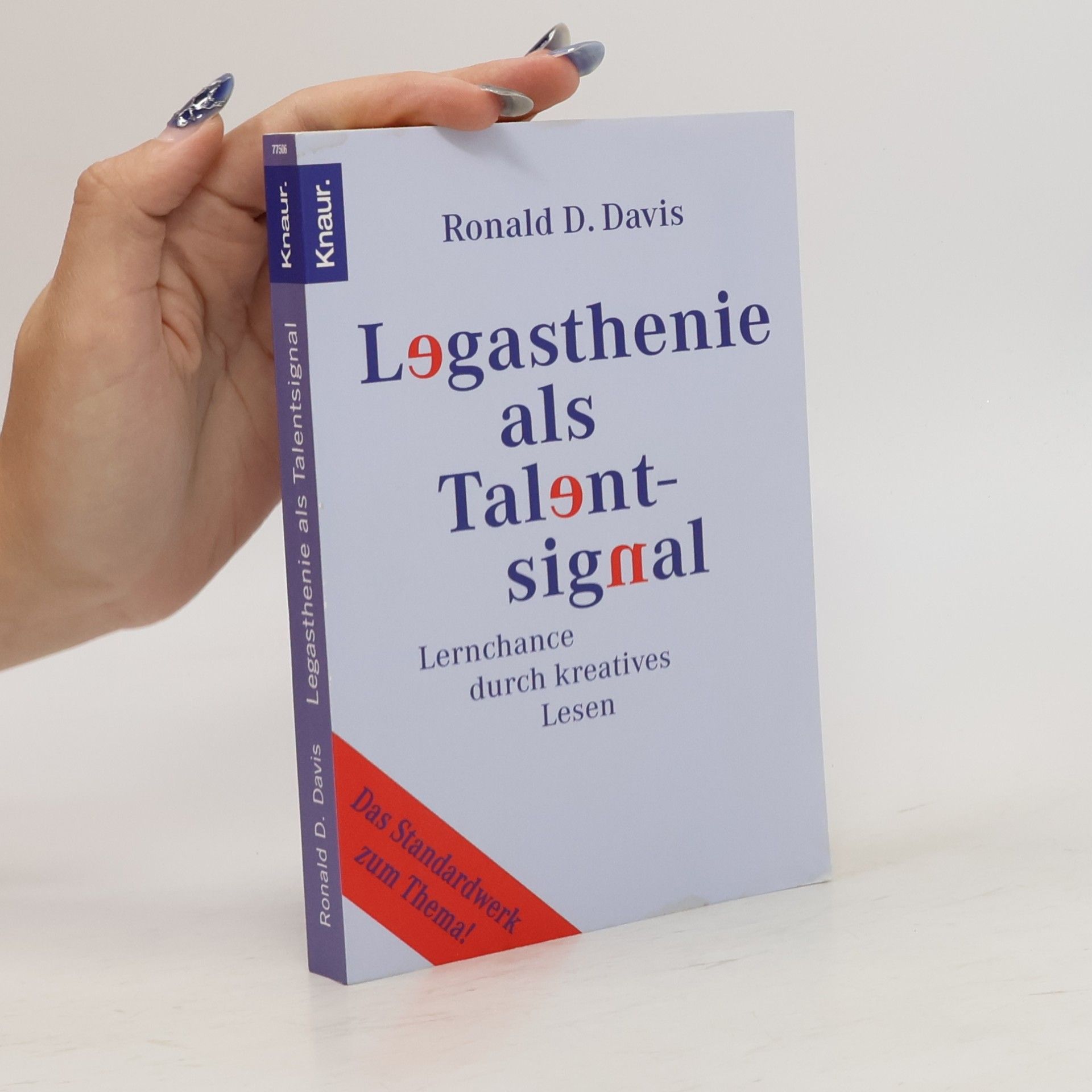 Ronald D. Ronald Dell Davis Legasthenie als Talentsignal