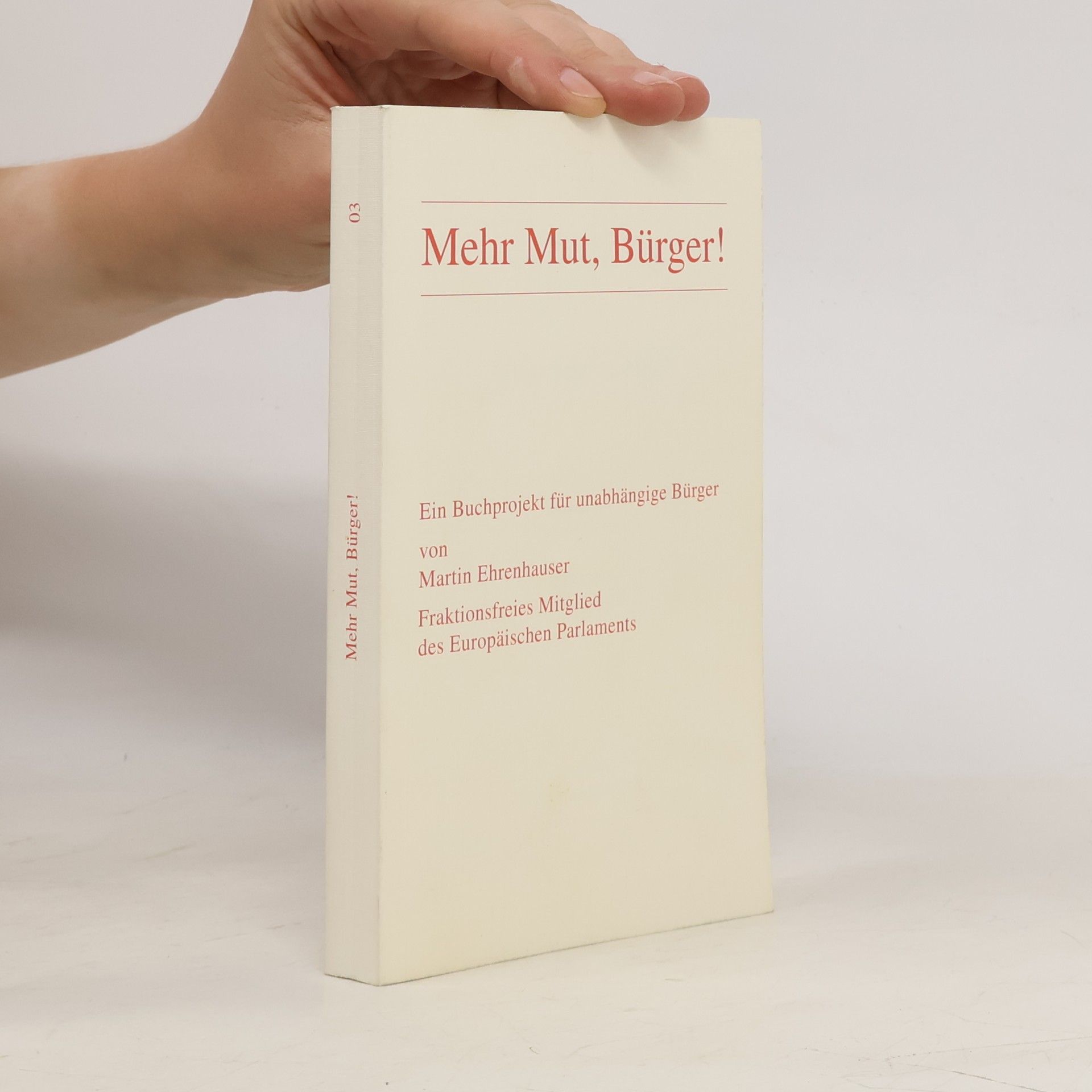 Martin Ehrenhauser Mehr Mut, Bürger!