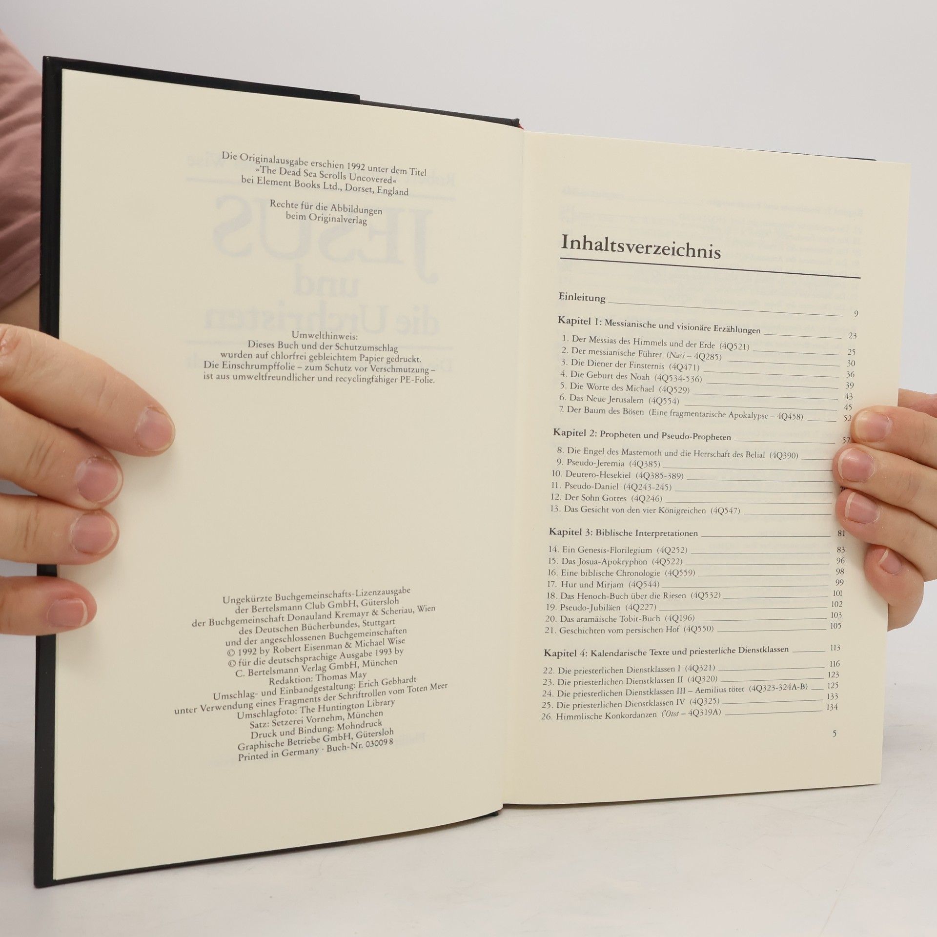 Robert H. Eisenman Jesus und die Urchristen