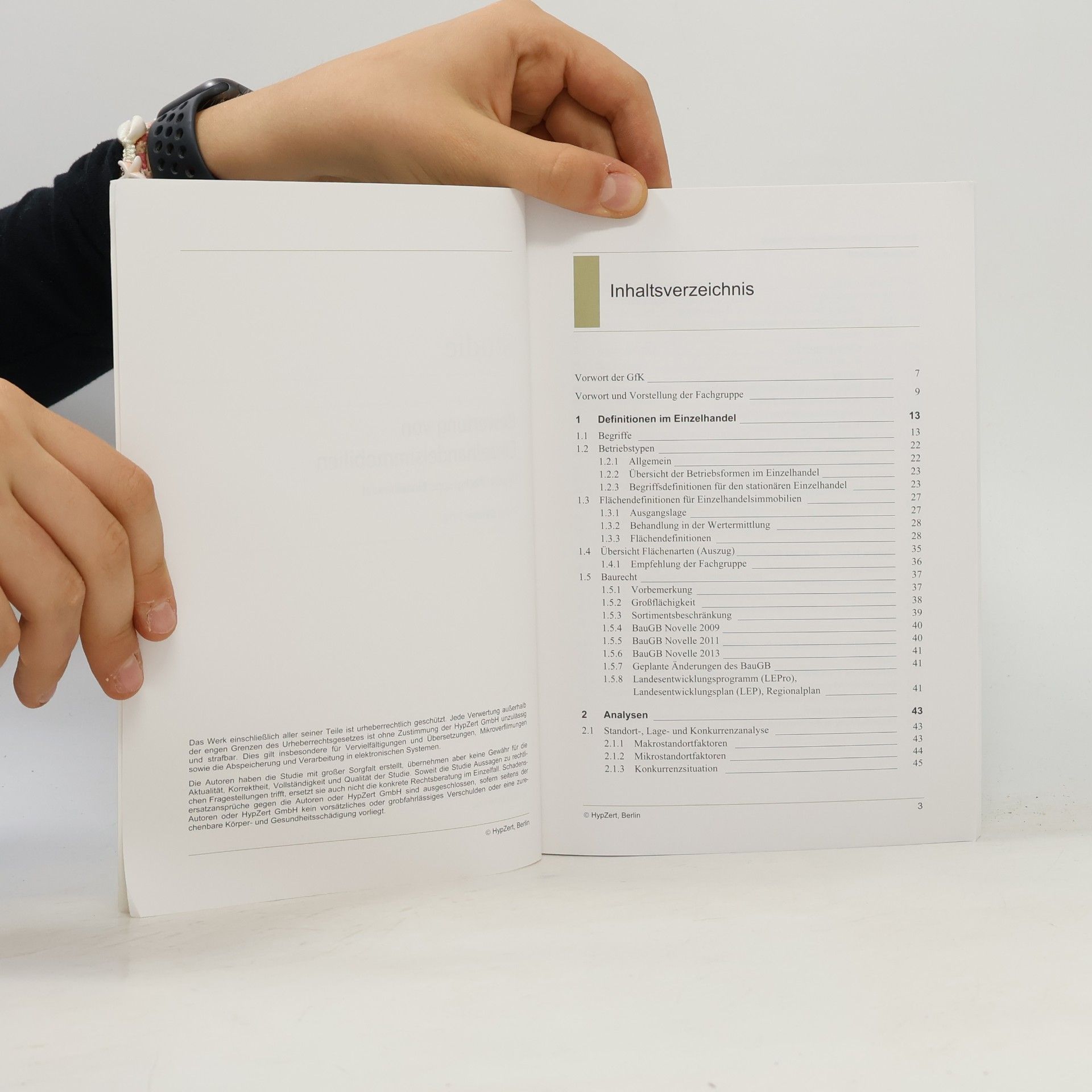 kolektiv Studie. Bewertung von Einzelhandelsimmobilien