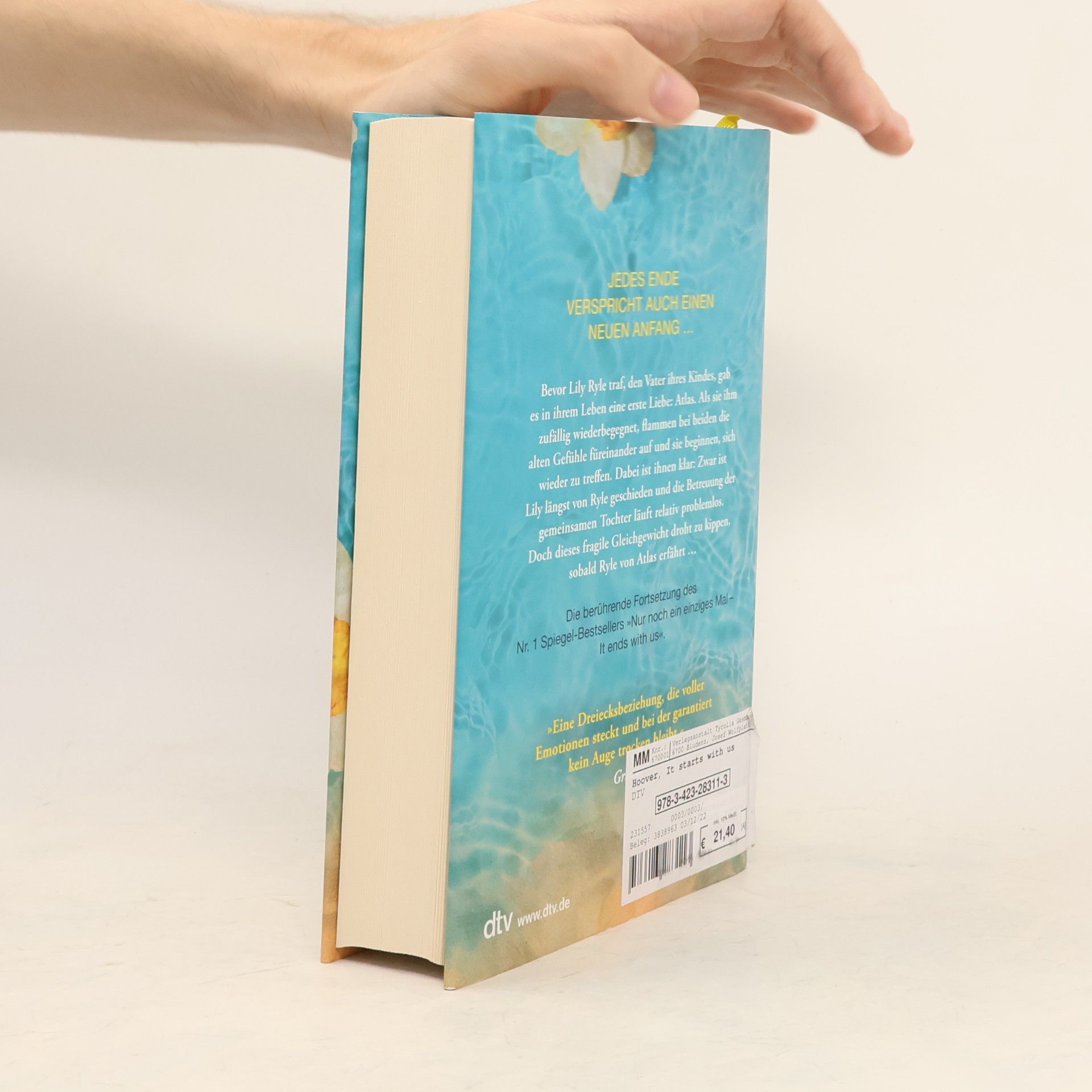 Colleen Hoover Nur noch einmal und für immer