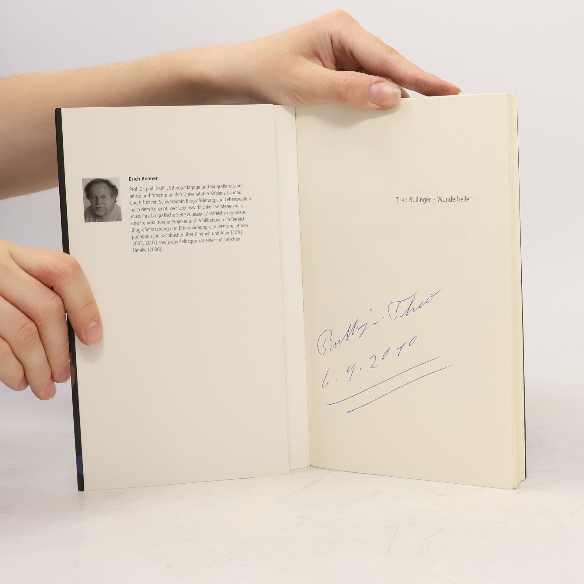 Erich Renner Theo Bullinger - Wunderheiler
