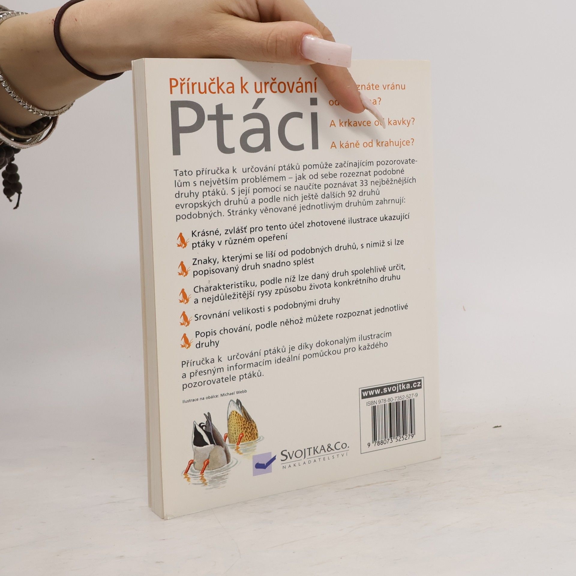 Nick Hammond Ptáci : přiručka k určování