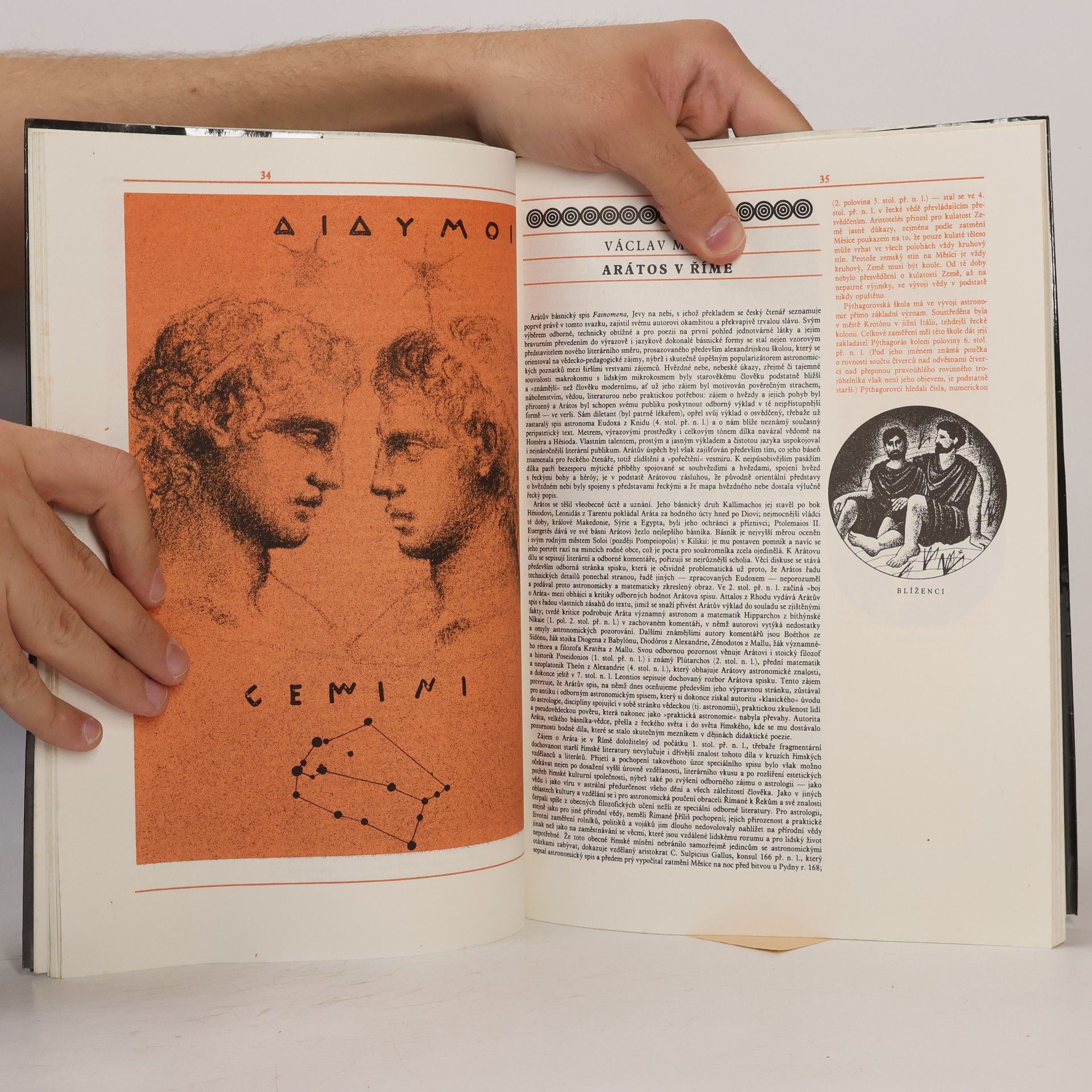 Jan Kalivoda Čtení o antice 1984/1985. Hvězdy, hvězdáři, hvězdopravci
